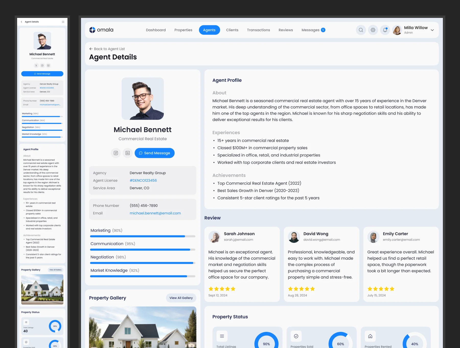 Omala - Real Estate Management Dashboard 5