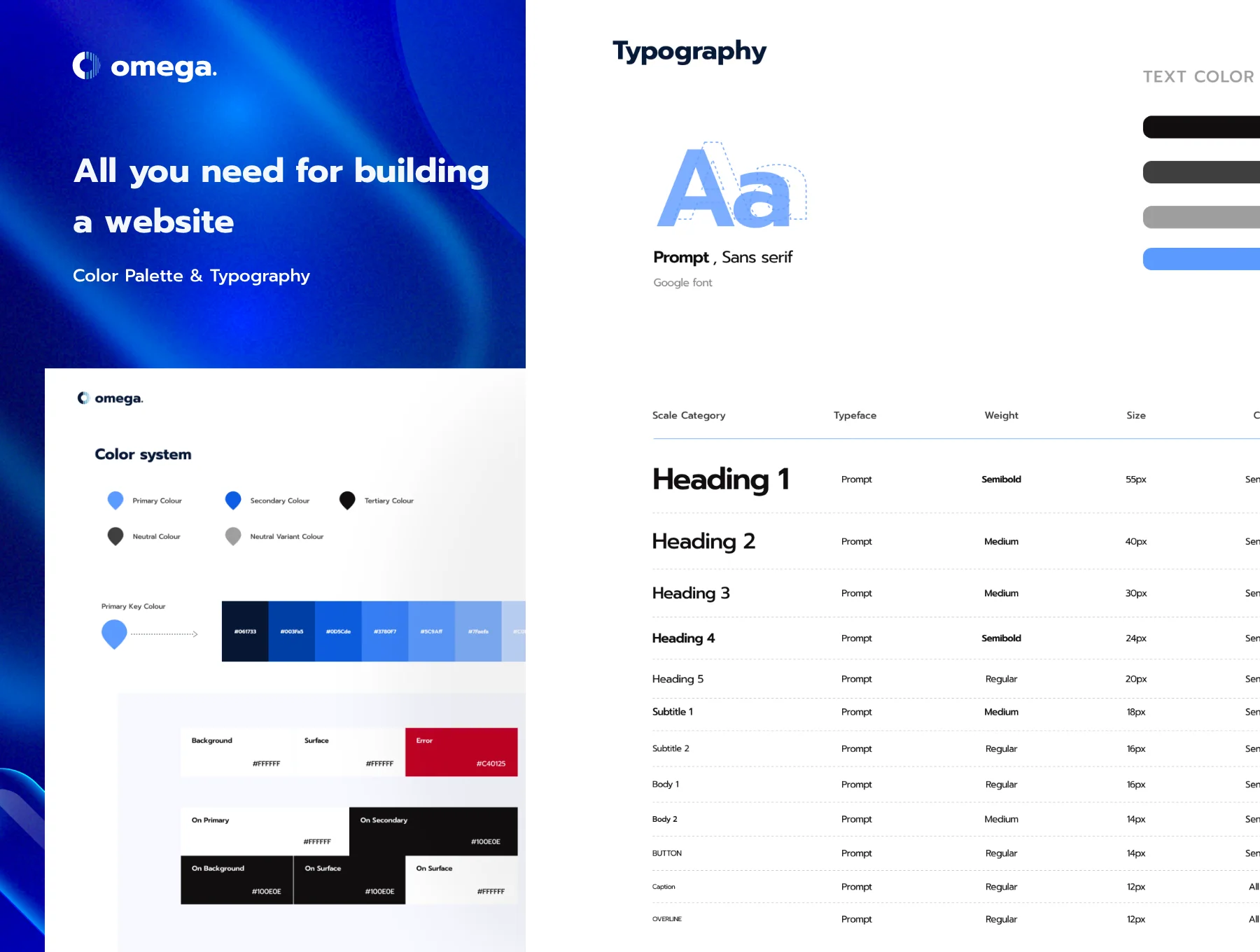 Omega Design System (Multipurpose UI Kits) 5