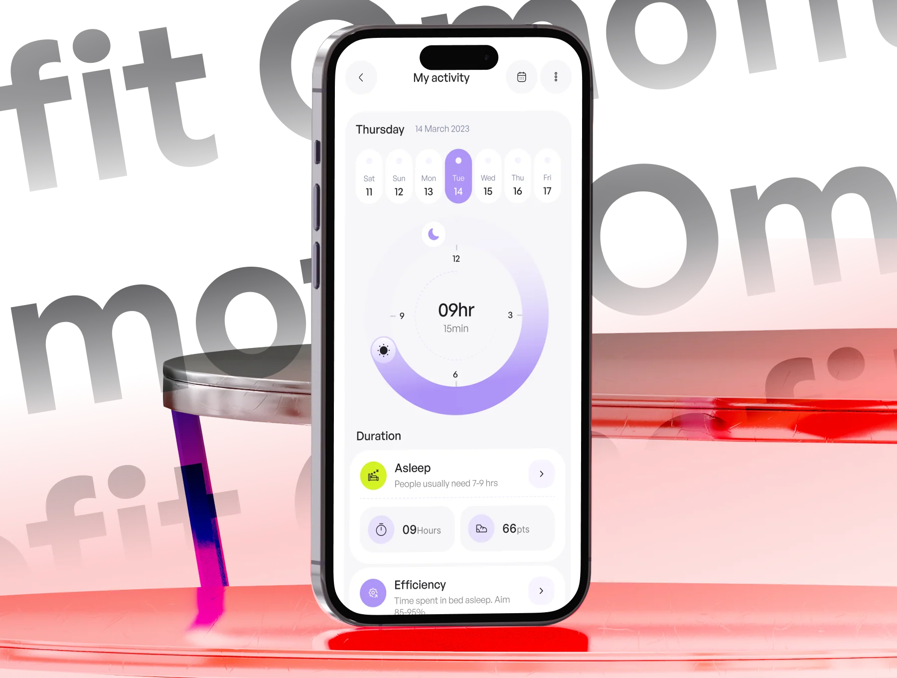 Omofit- Fitness tracking app 4