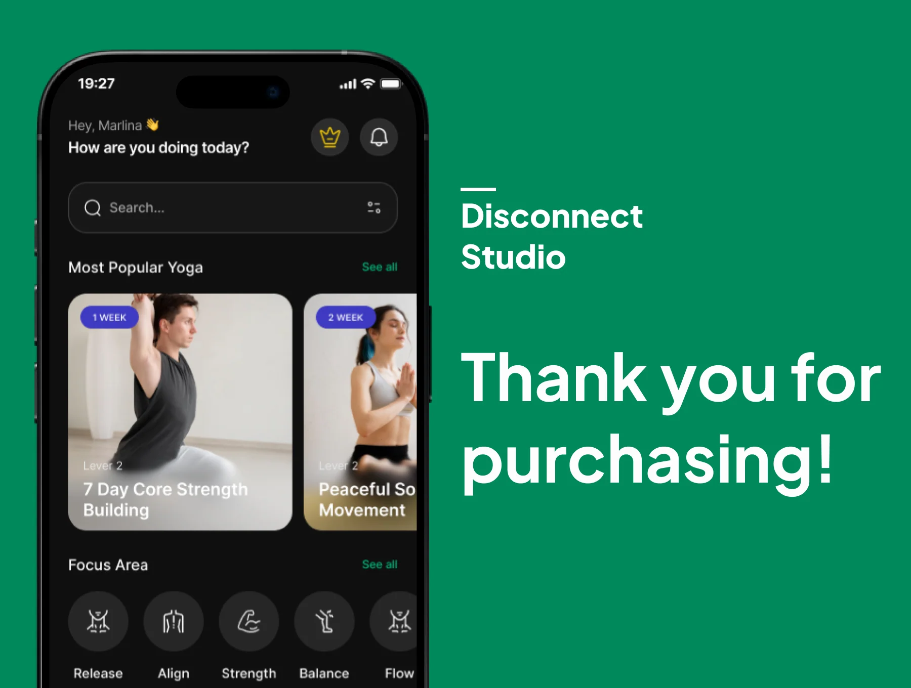 Omvana - Yoga Mobile App UI Kits 6