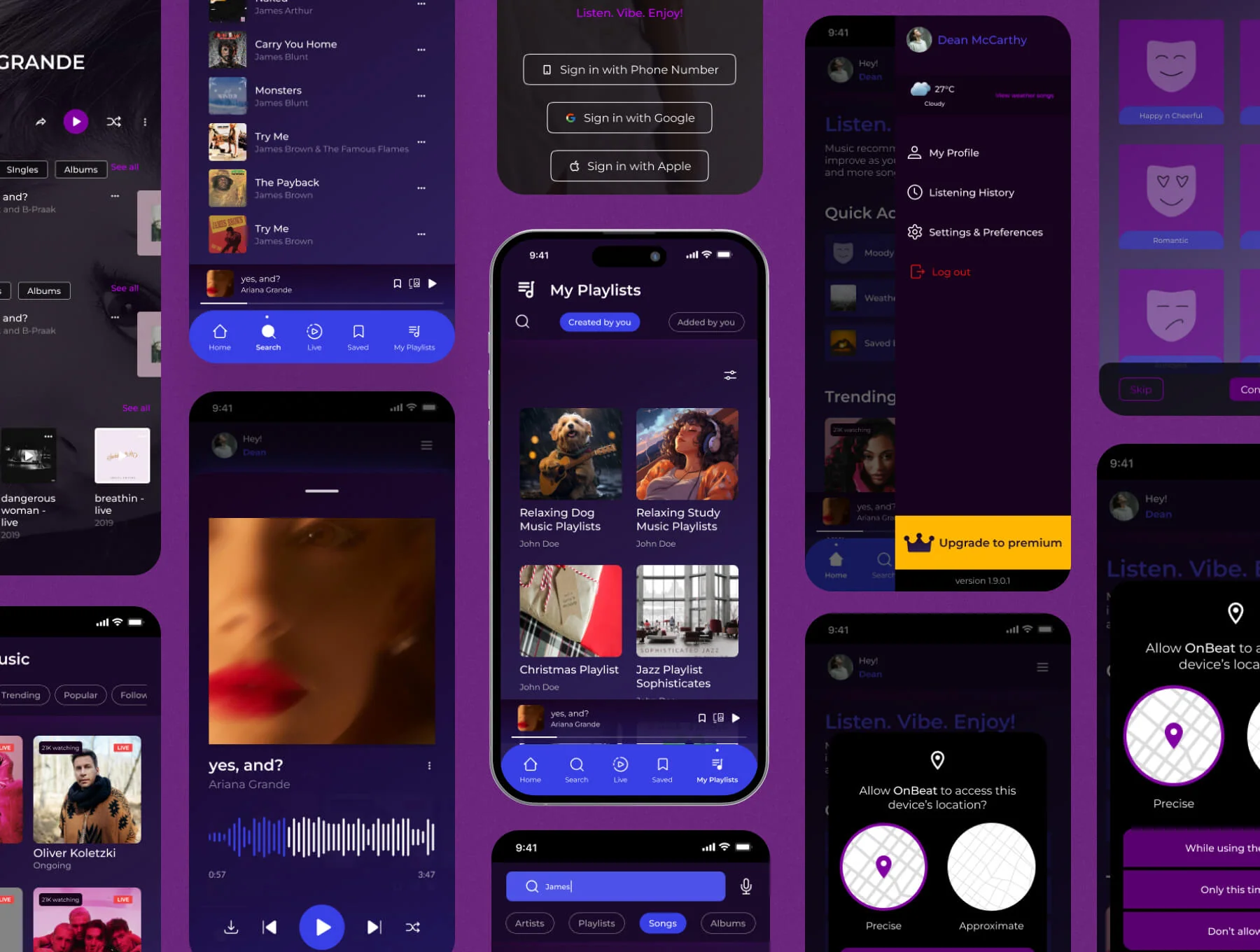 OnBeat - Music Listening & Streaming App 6