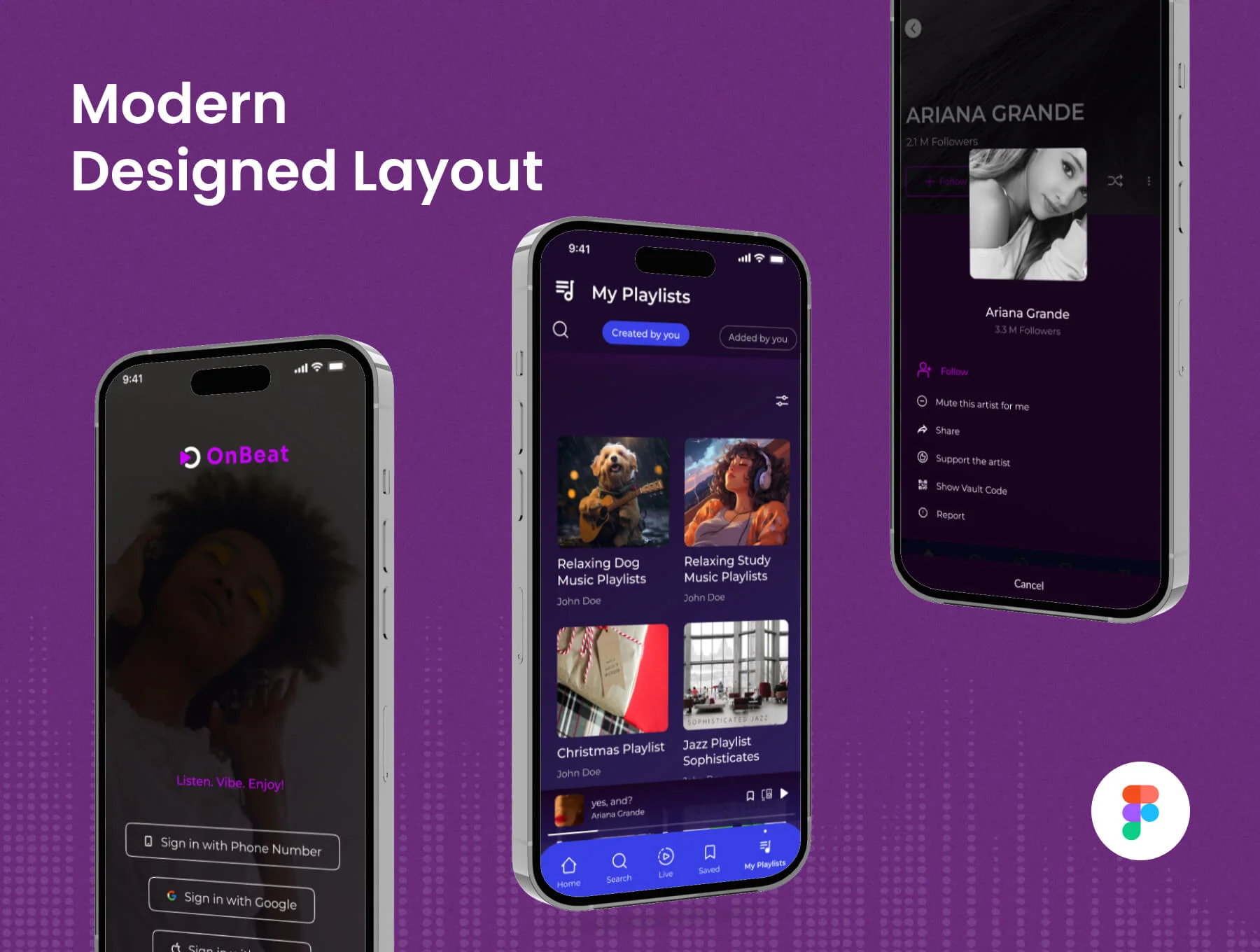 OnBeat - Music Listening & Streaming App 7