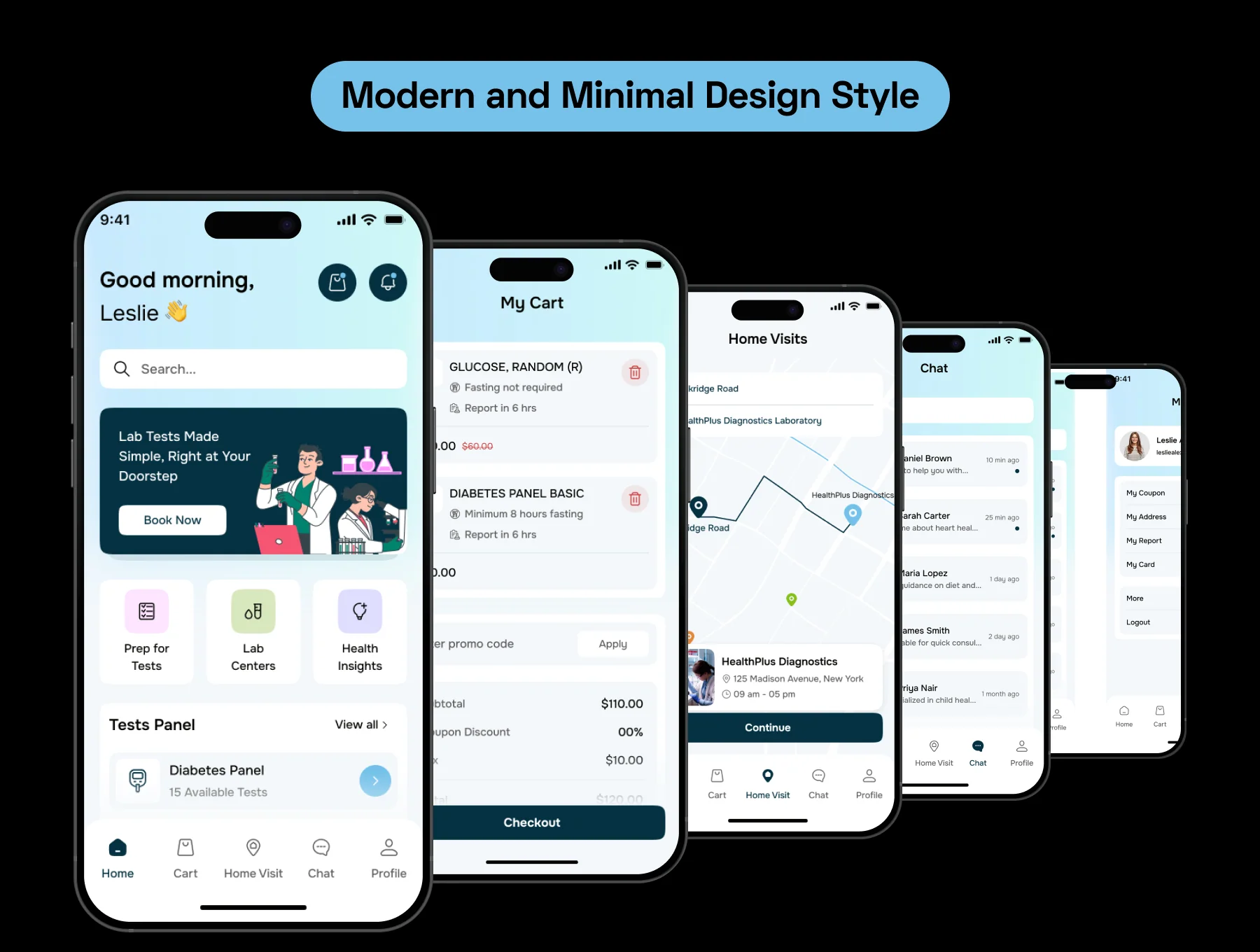 One Lab Test Mobile App UI Kit 3