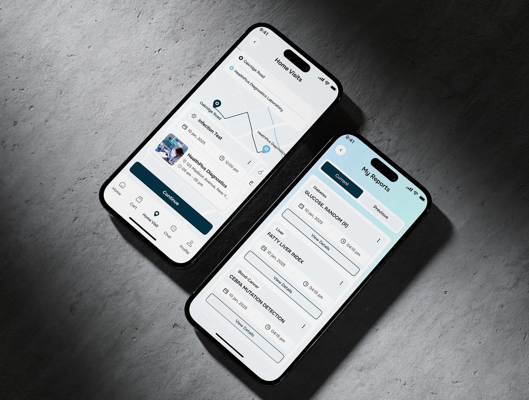 One Lab Test Mobile App UI Kit 8