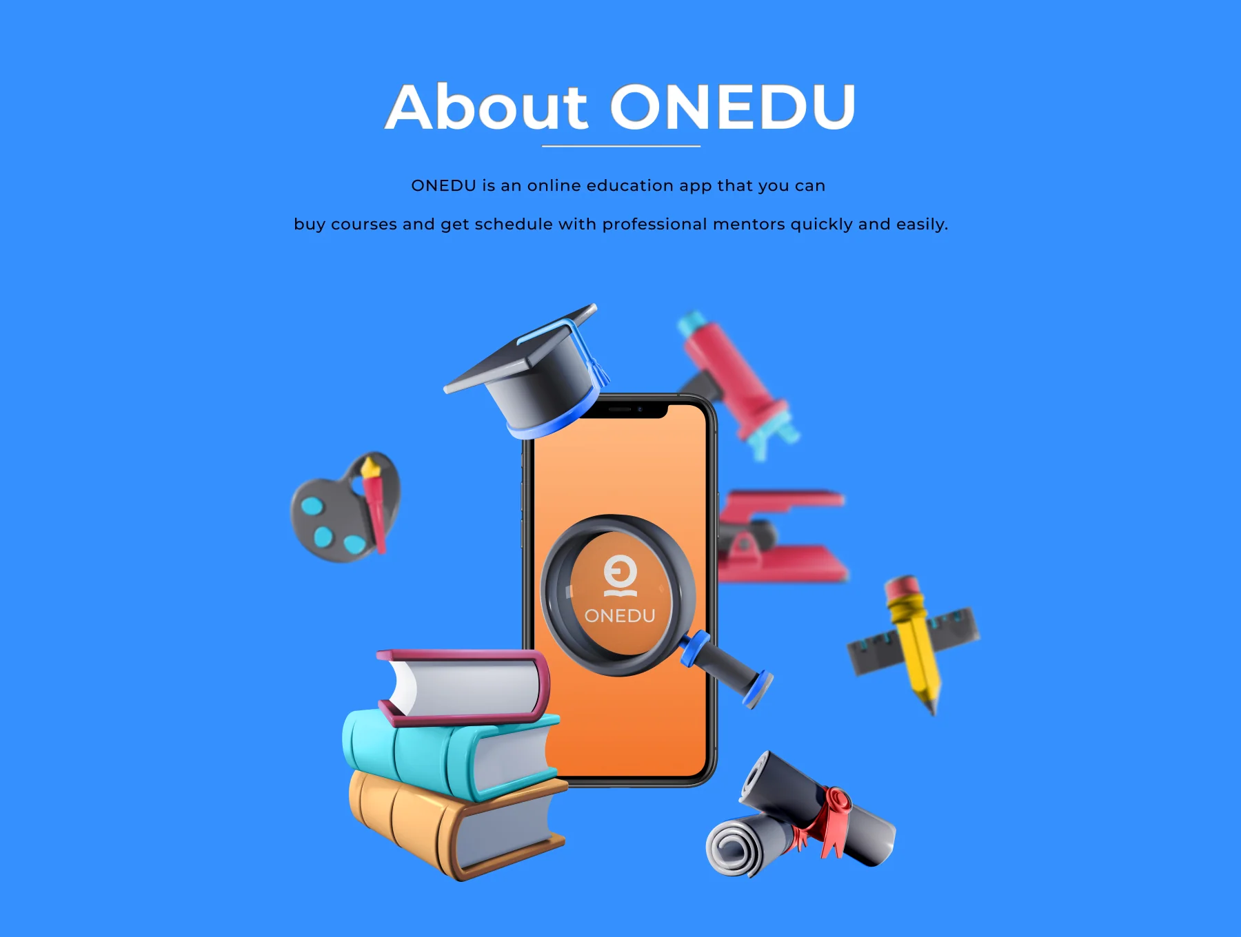 ONEDU - Online Education App UI Kit 2