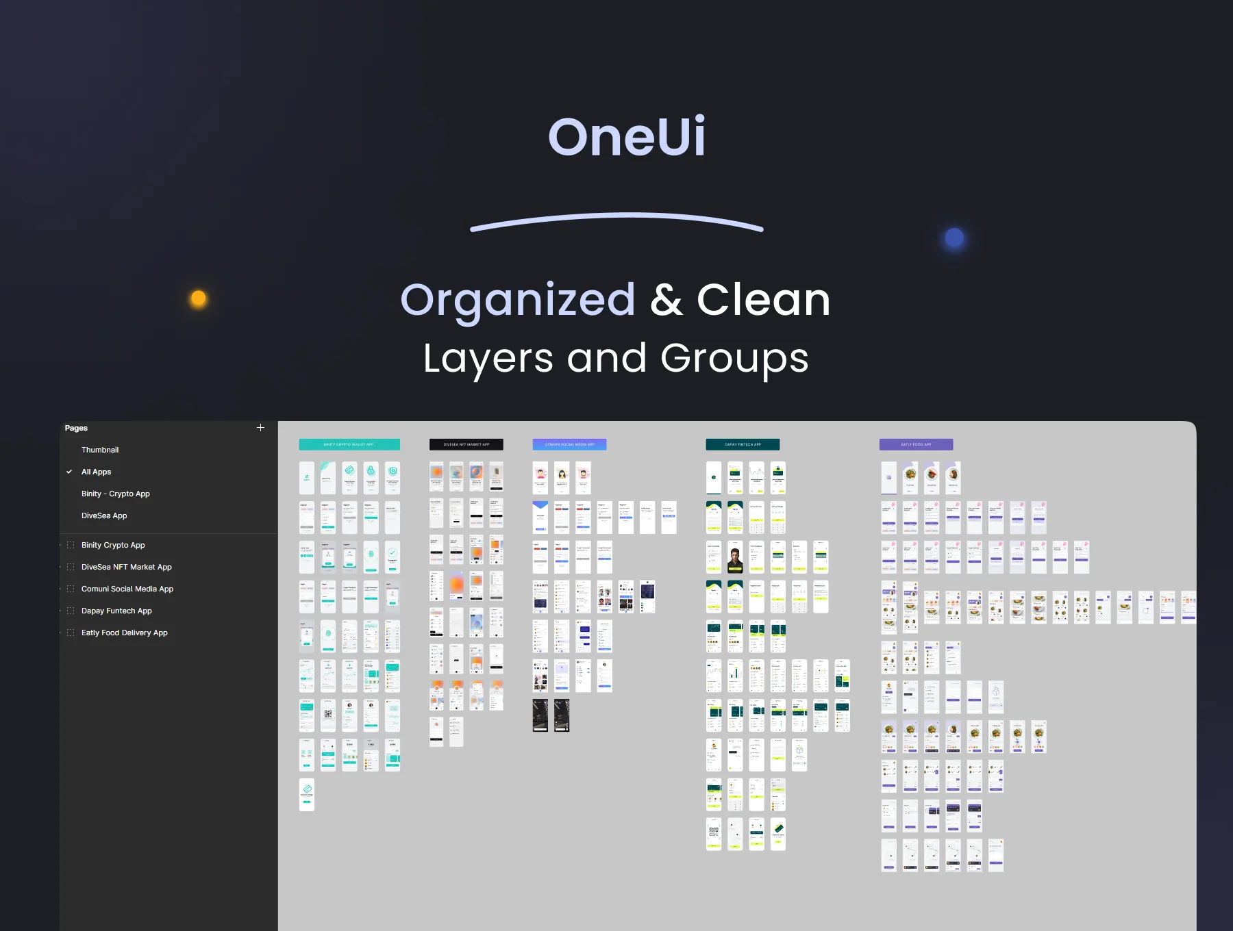 OneUI- Multipurpose App UI Kit 4