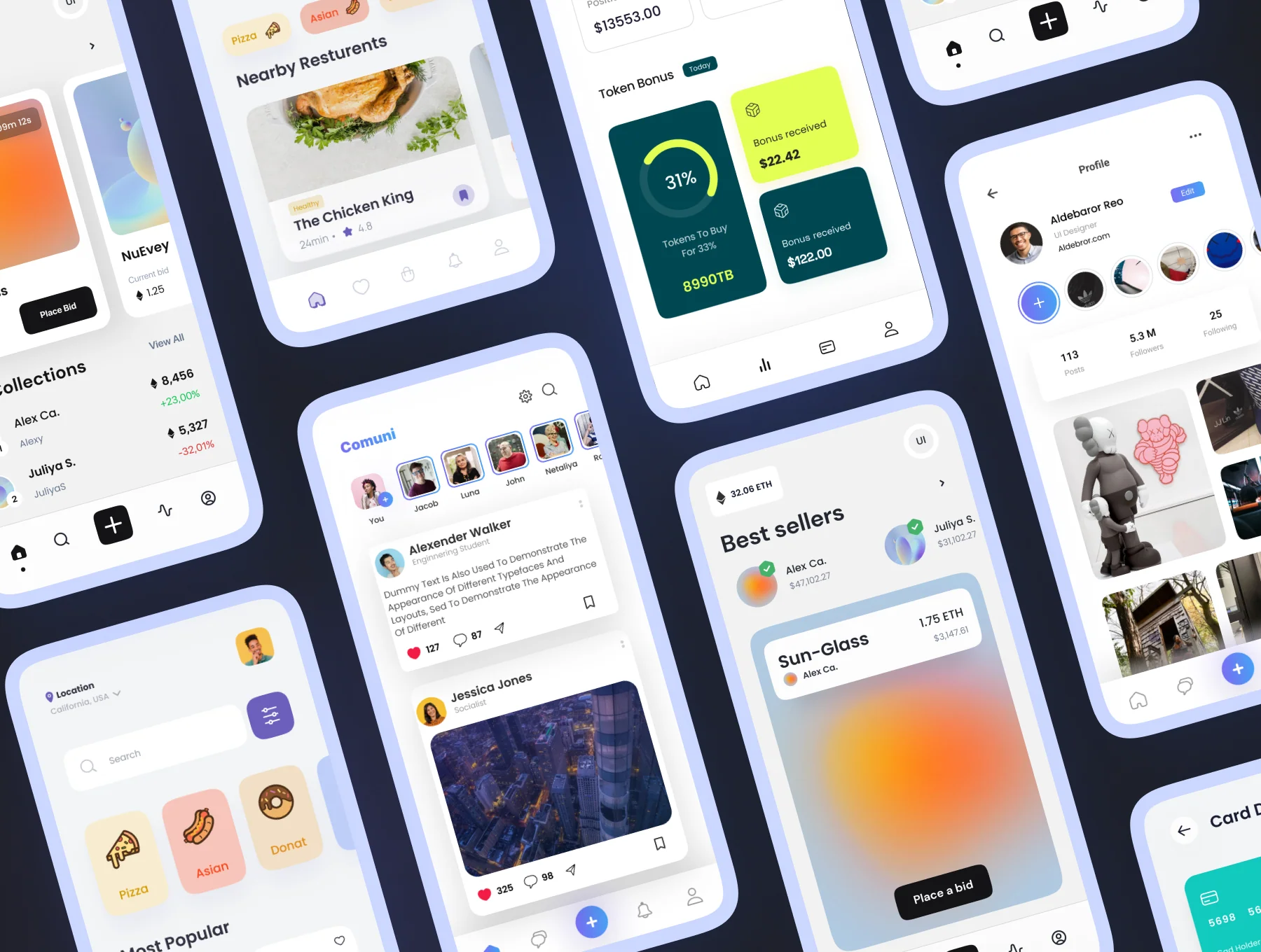 OneUI- Multipurpose App UI Kit 6