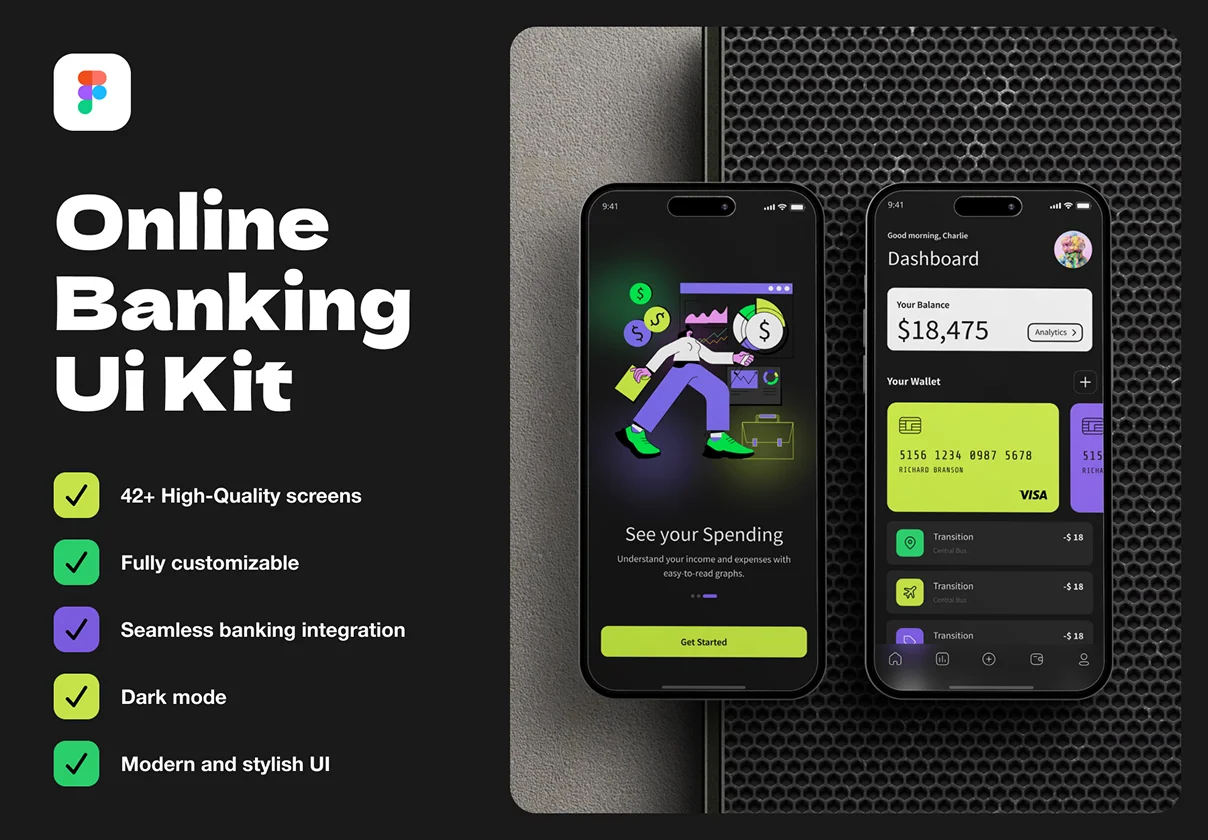 Online Banking Ui kit
