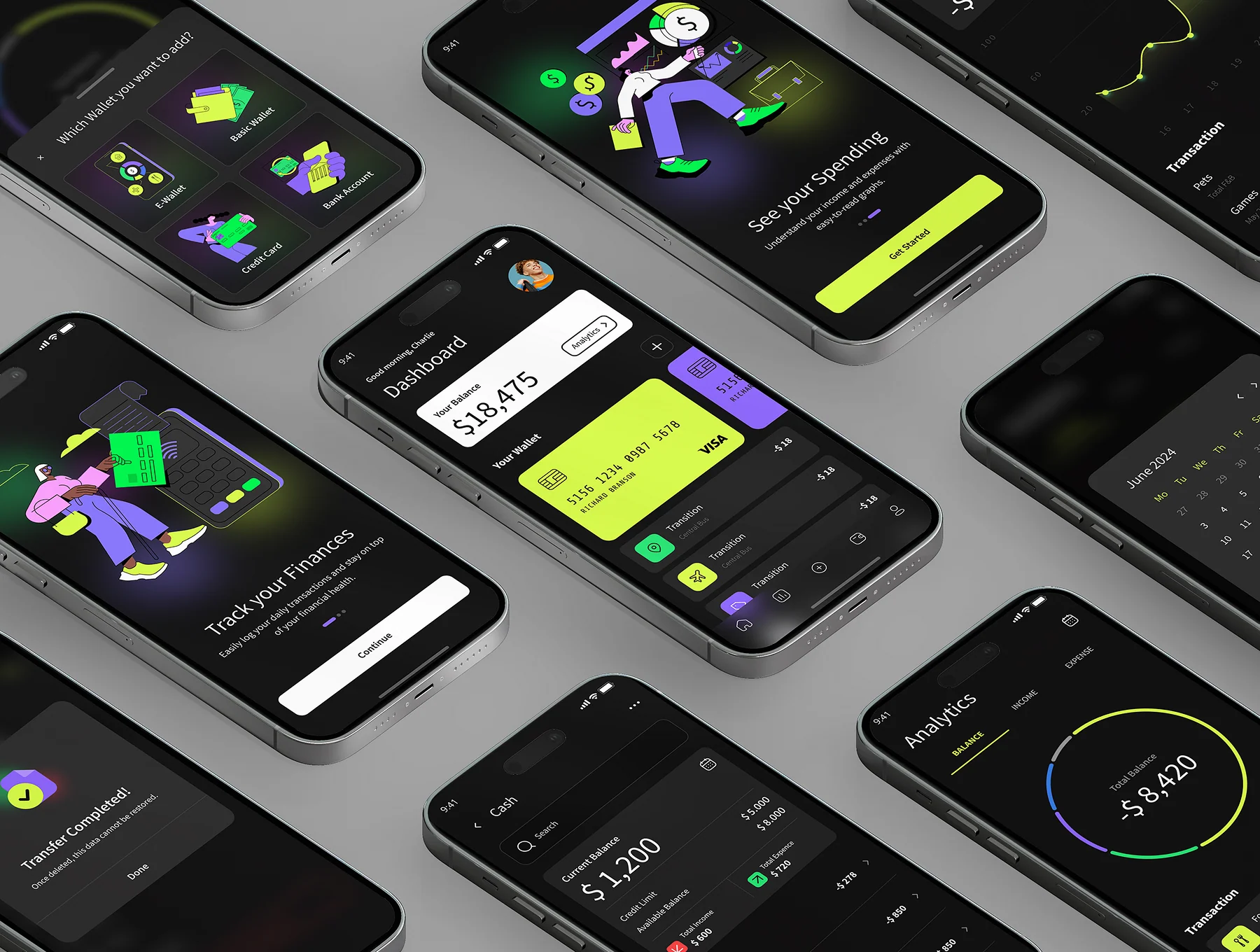 Online Banking Ui kit 3