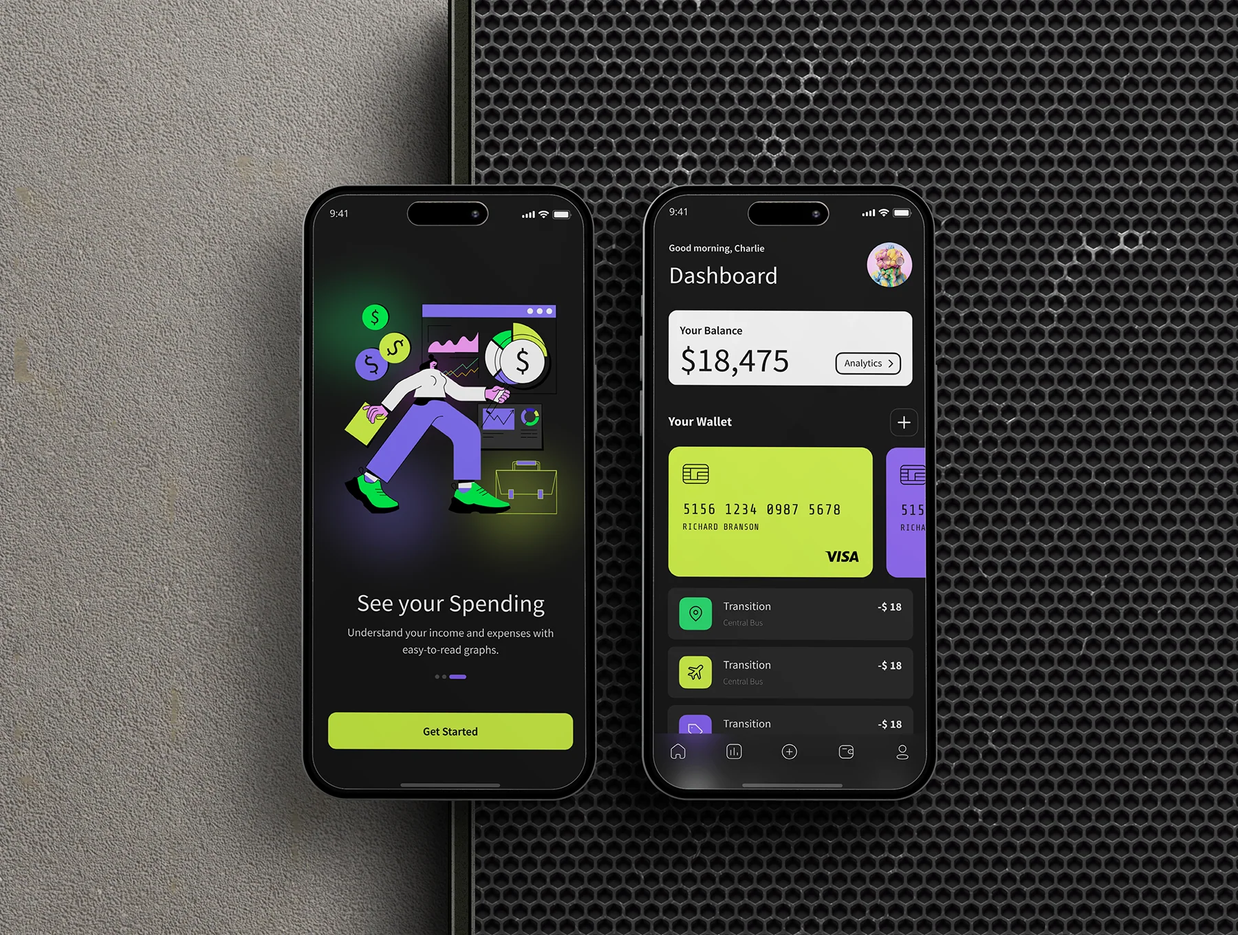 Online Banking Ui kit 6