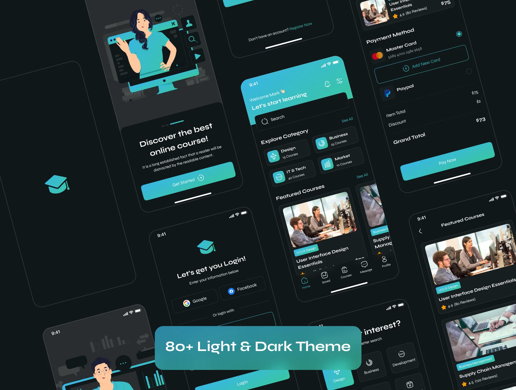 Online Course App UI Kit 7