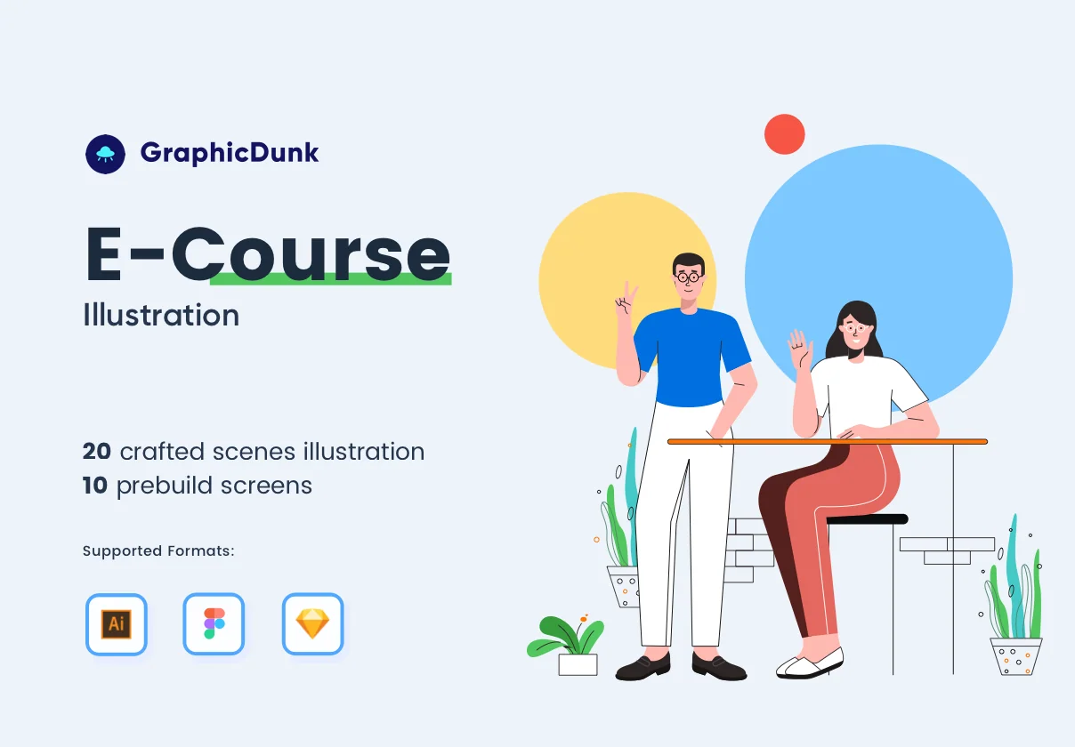 Online Course - Illustration Pack