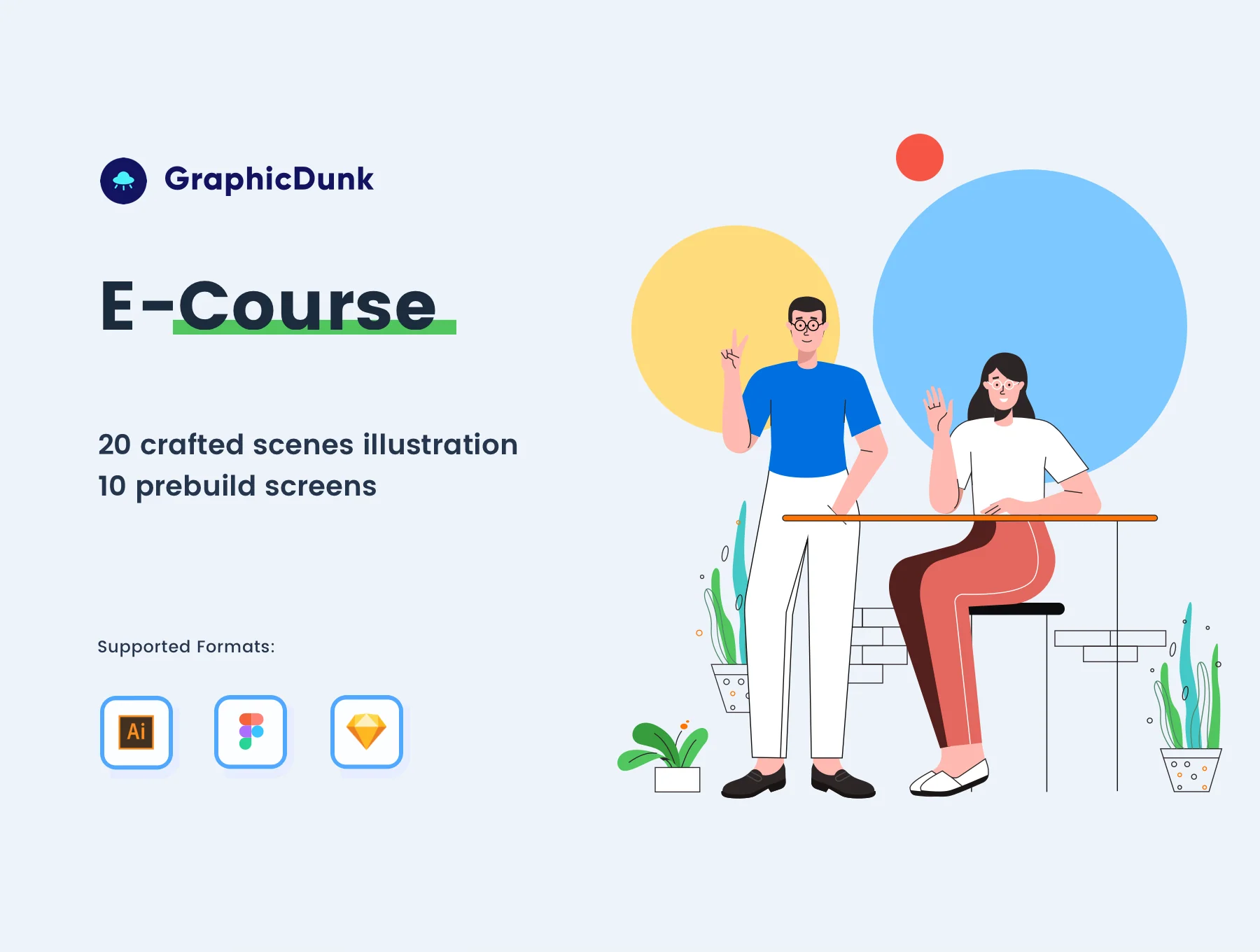 Online Course - Illustration Pack