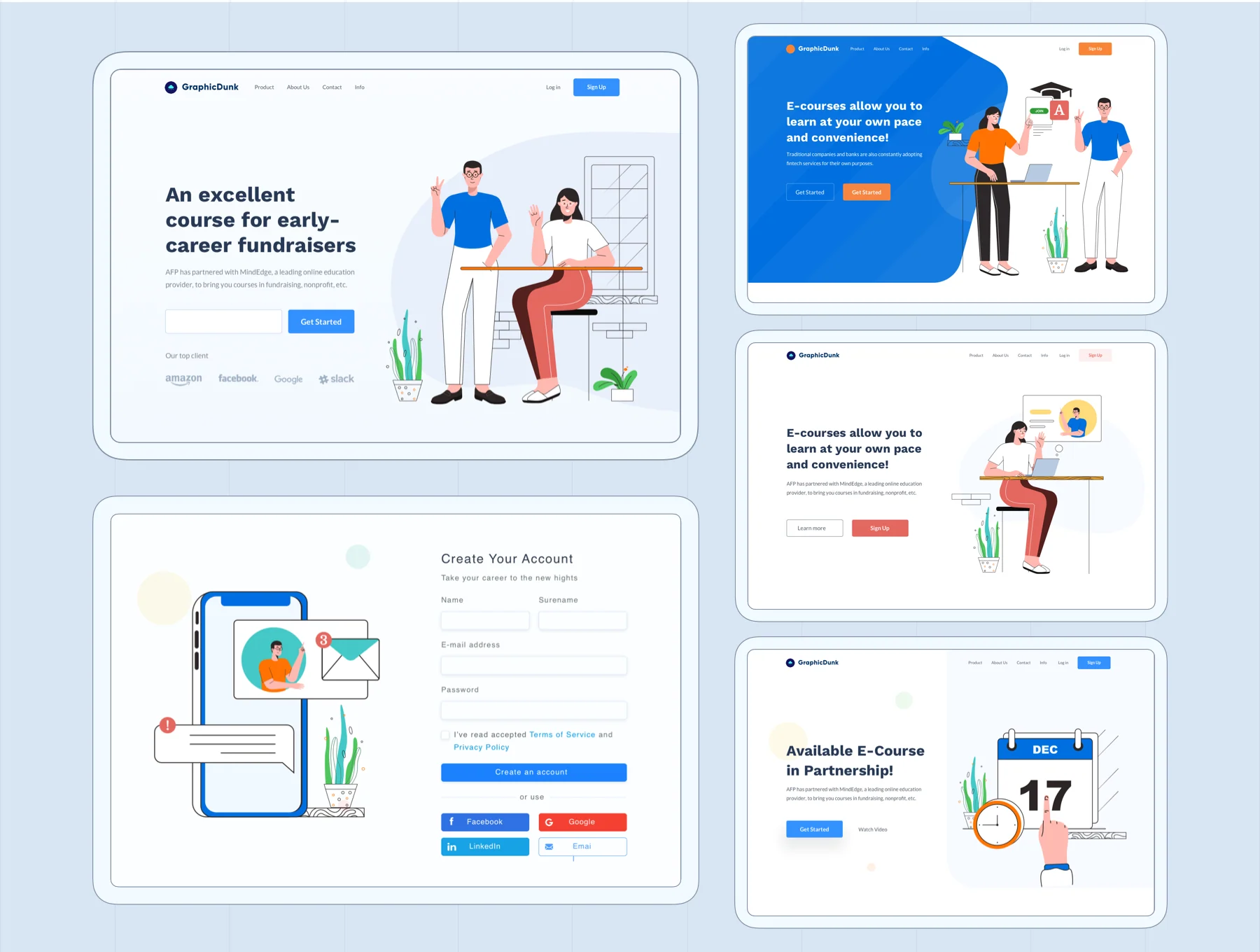 Online Course - Illustration Pack 6