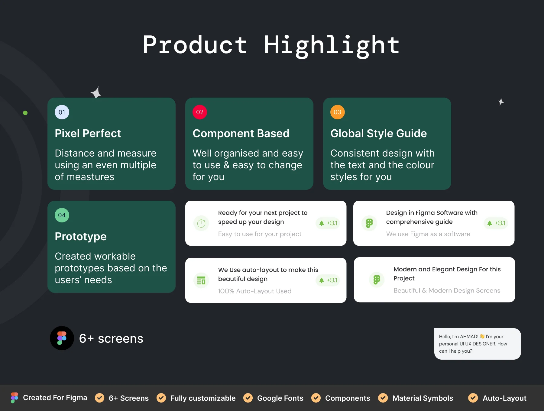 Online Course Web Template and UI Kit Design 2