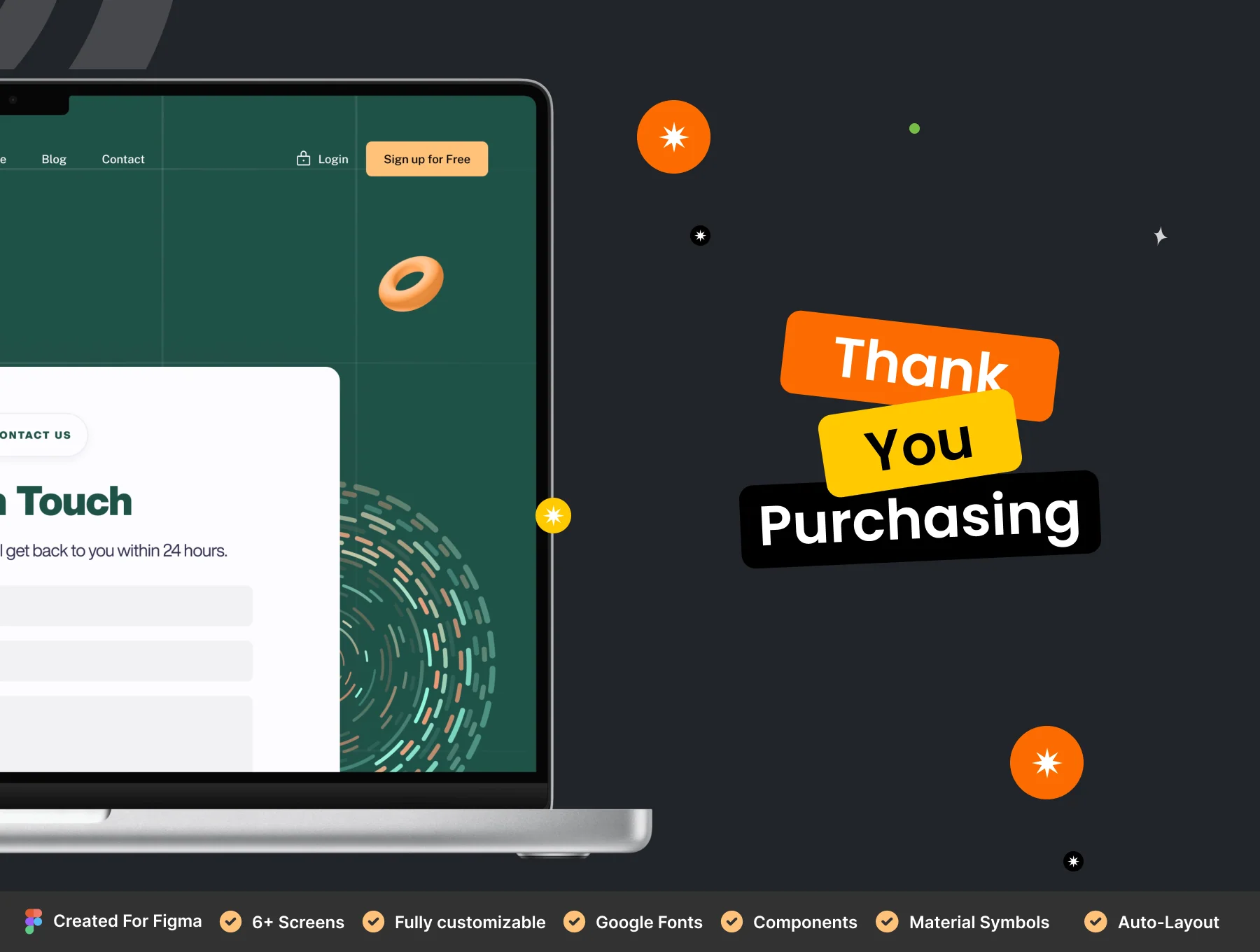 Online Course Web Template and UI Kit Design 5