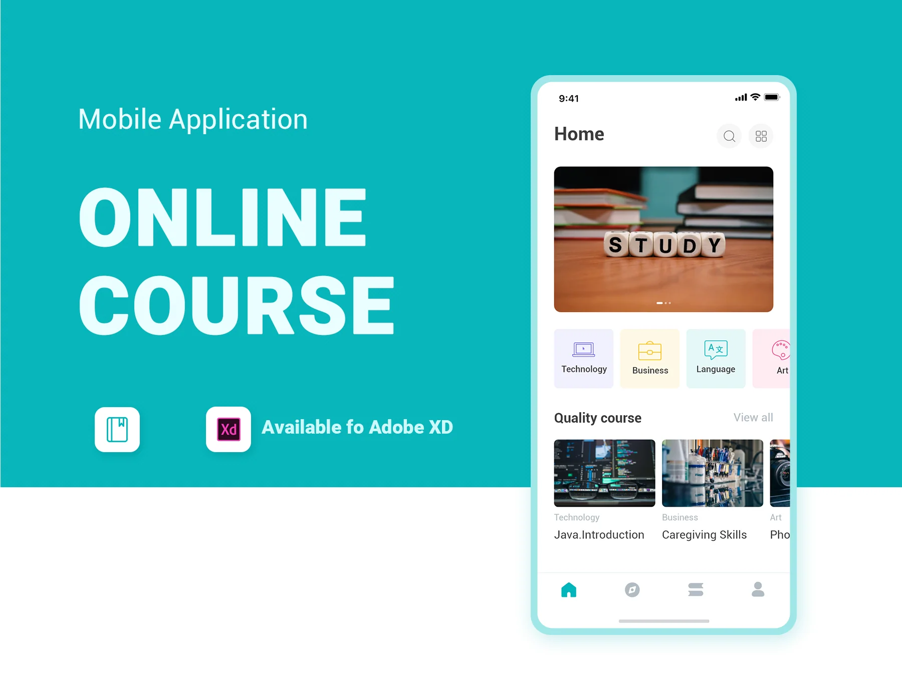 online courses UI Kit
