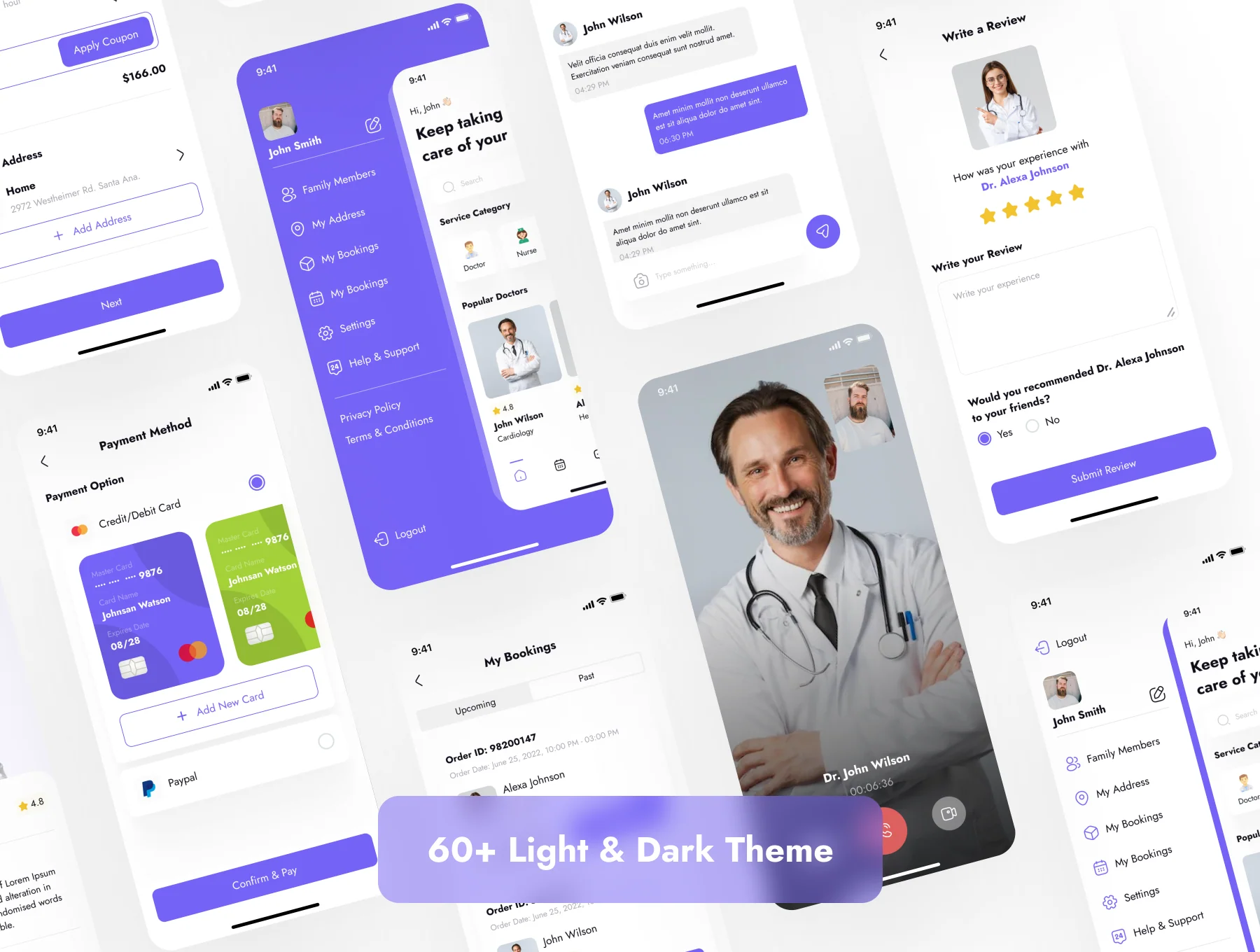 Online Doctor Appointment App UI Kit 6
