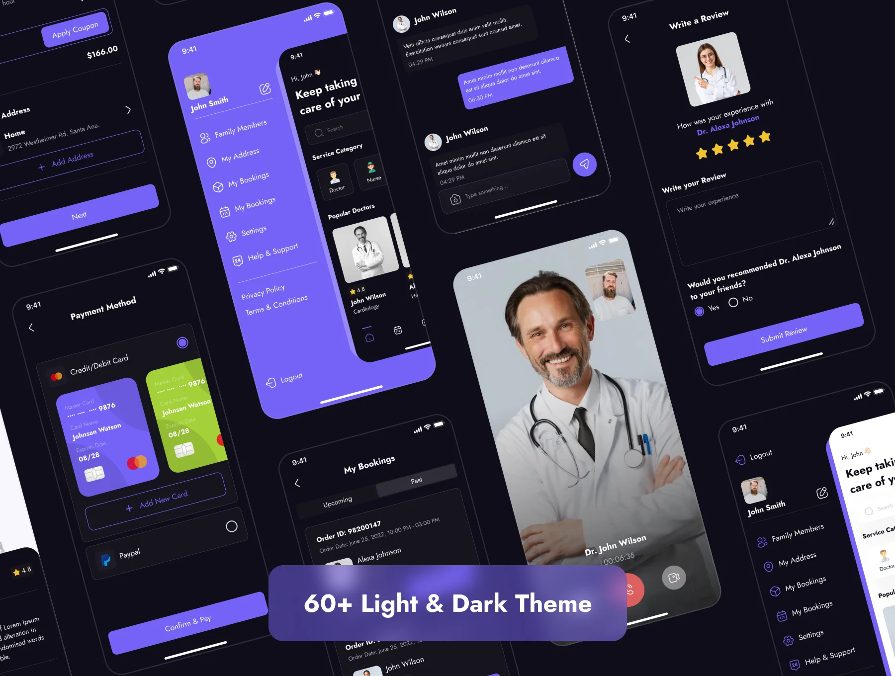 Online Doctor Appointment App UI Kit 8