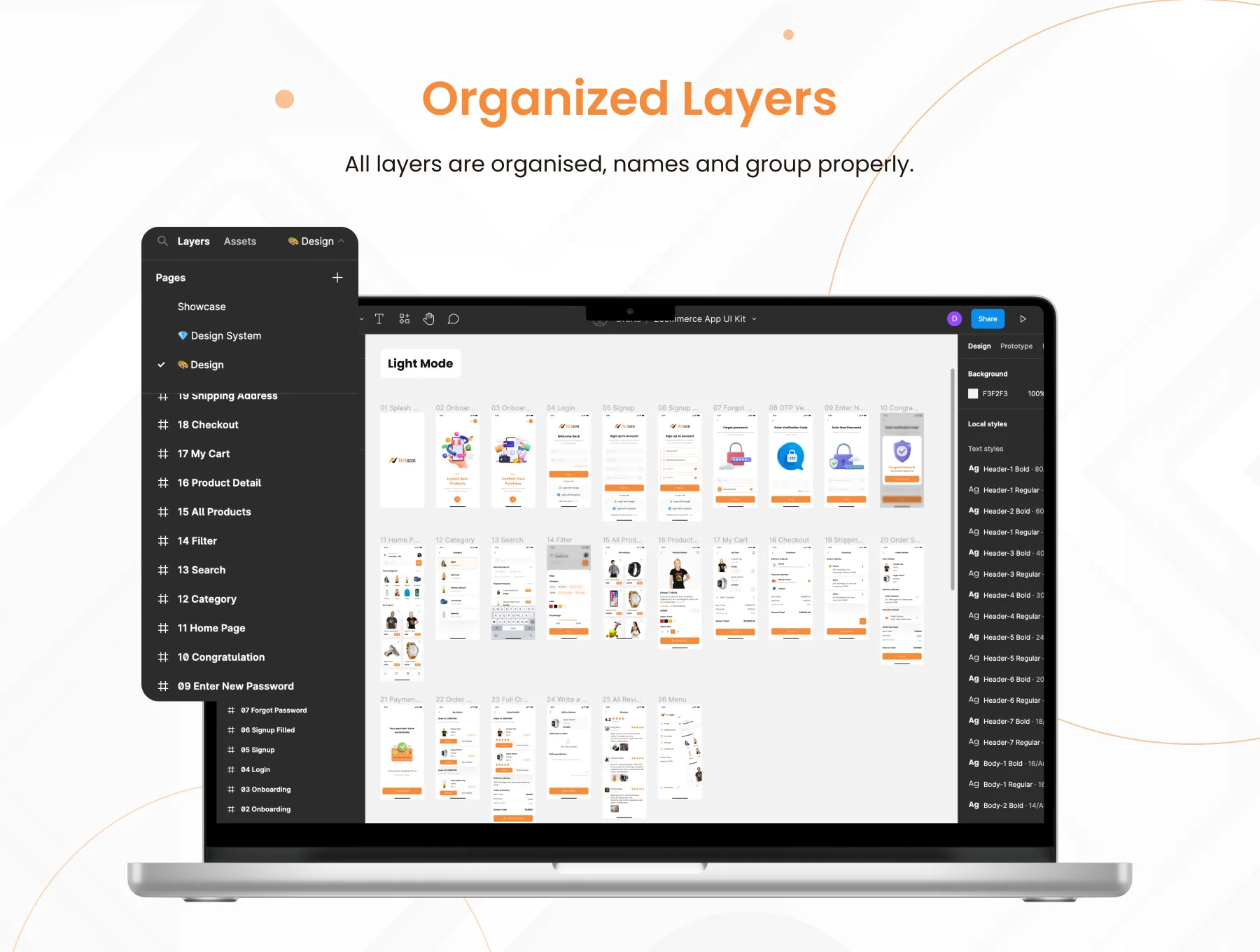 E-Commerce App UI Kit 3