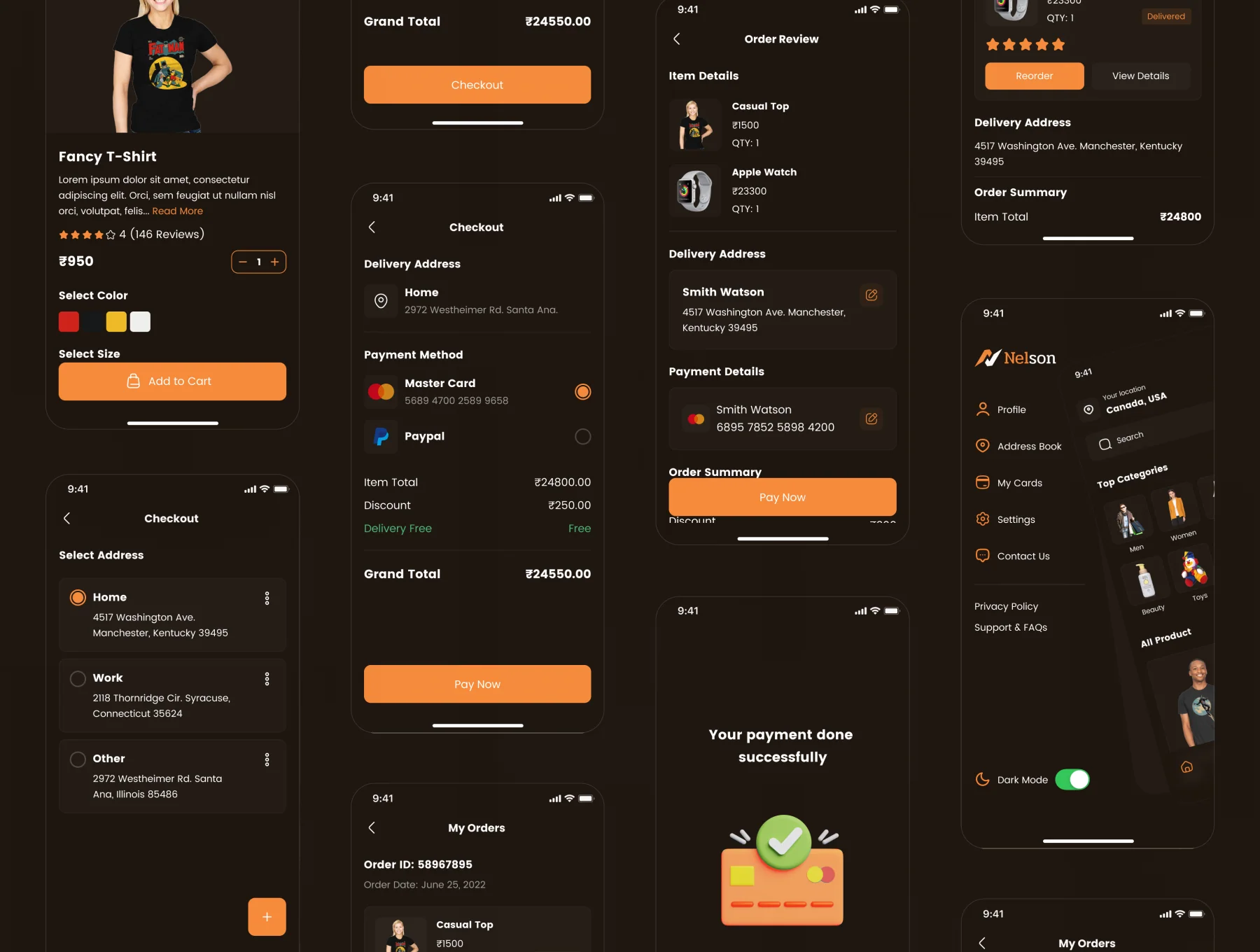 E-Commerce App UI Kit 8
