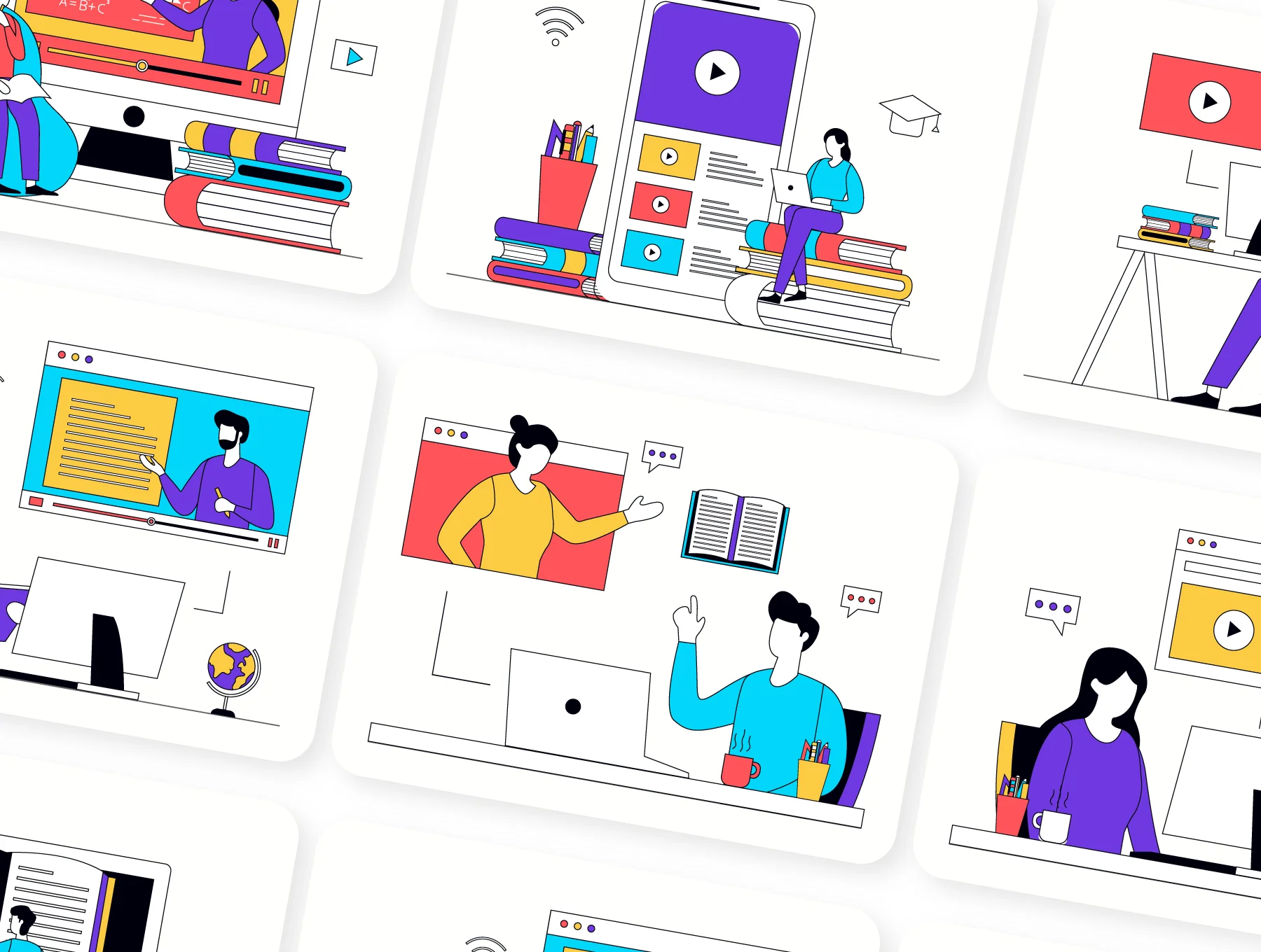 Online Education Illustration 5