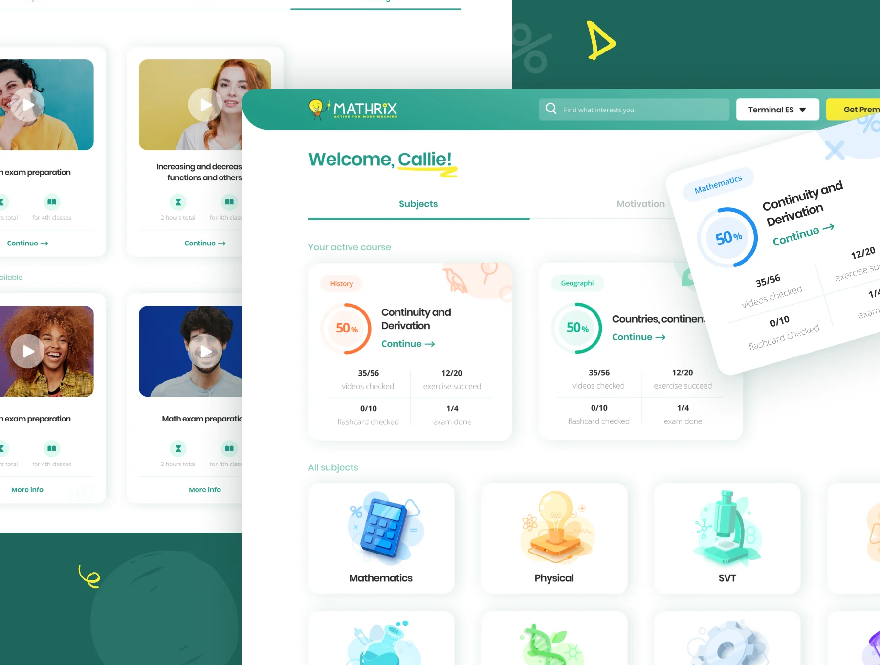 Online Education Platform UI kit 2