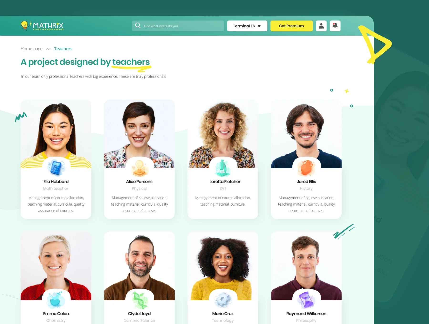 Online Education Platform UI kit 3