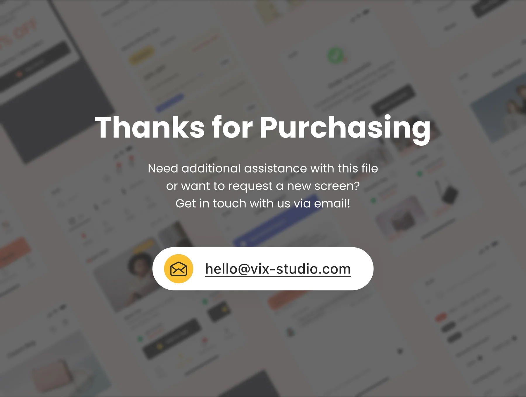 VIXA Store - Online Fashion Store Mobile App UI Kit 8