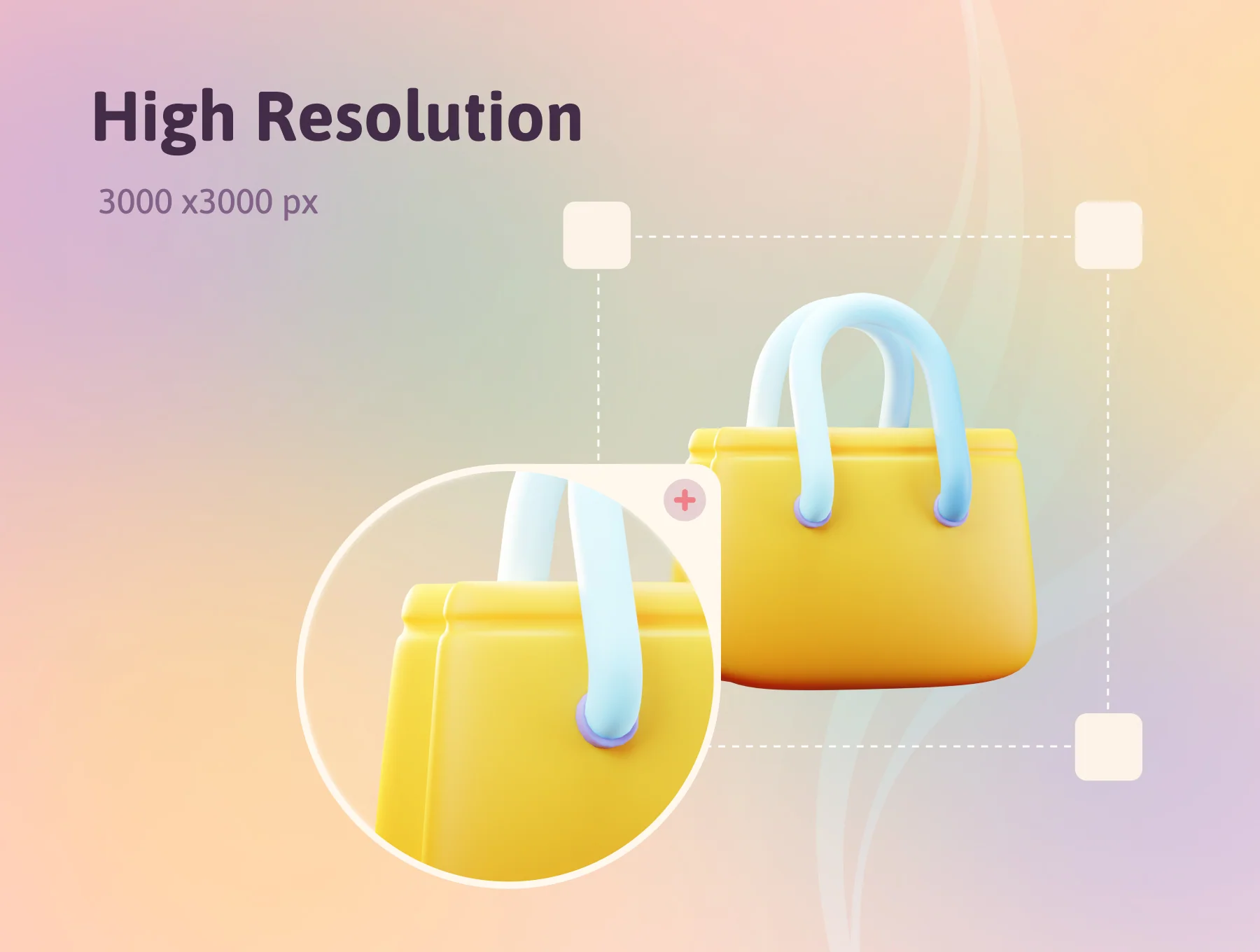 Online Shop 3D Icon Pack 3