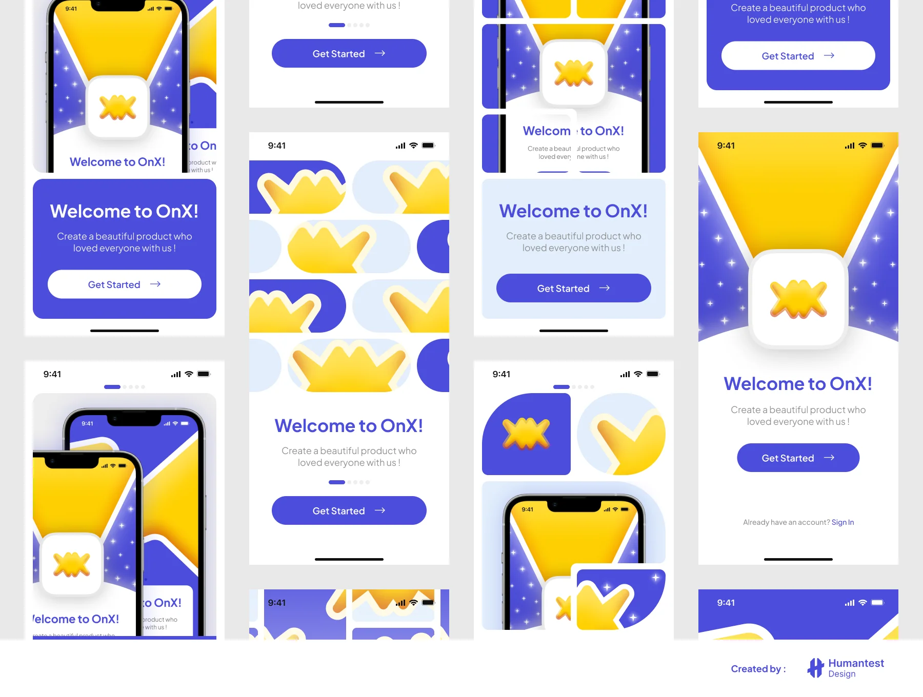 OnboardX - Onboarding App UI Kit 5