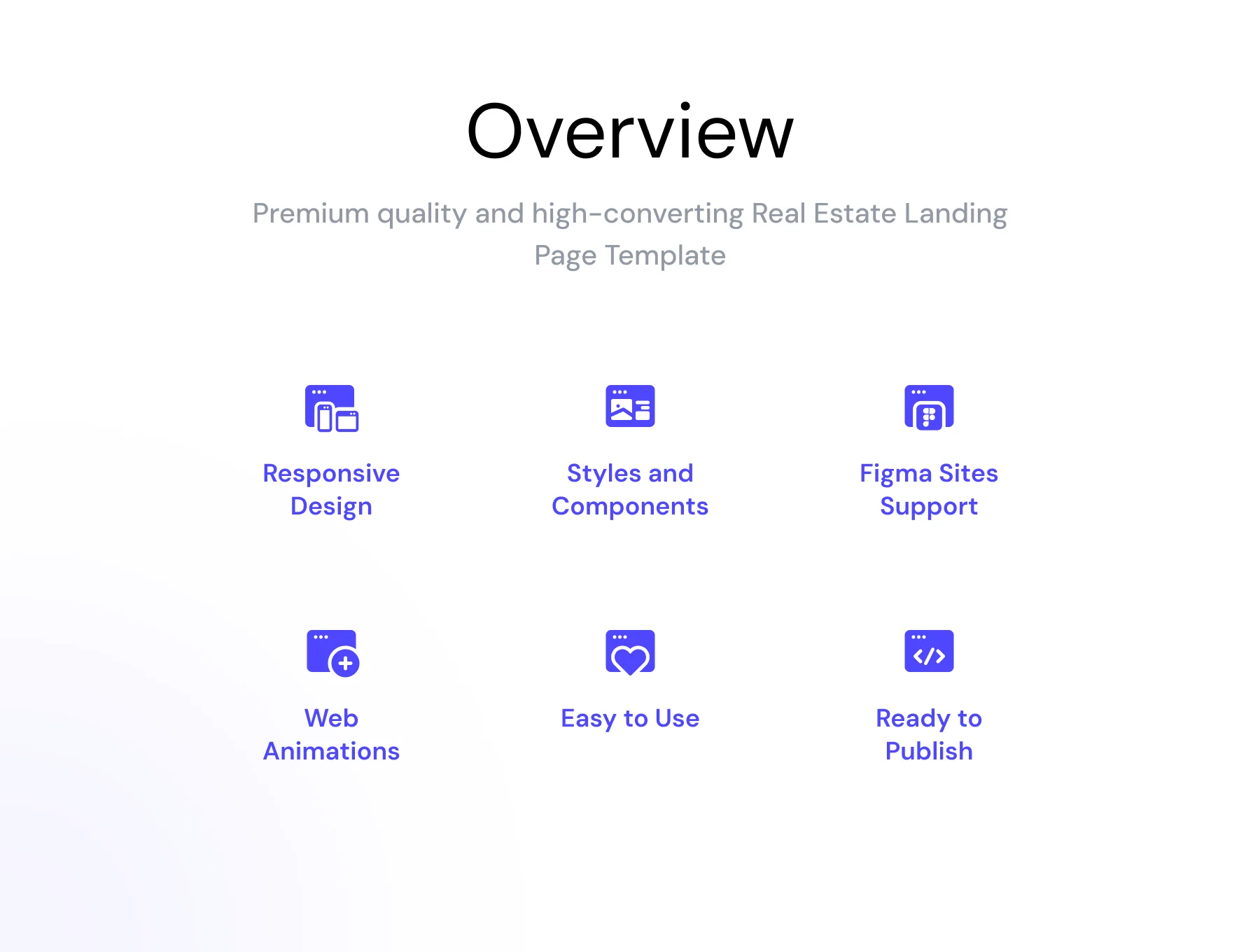 Open Veil - Real Estate Landing Page Template Bundle 2