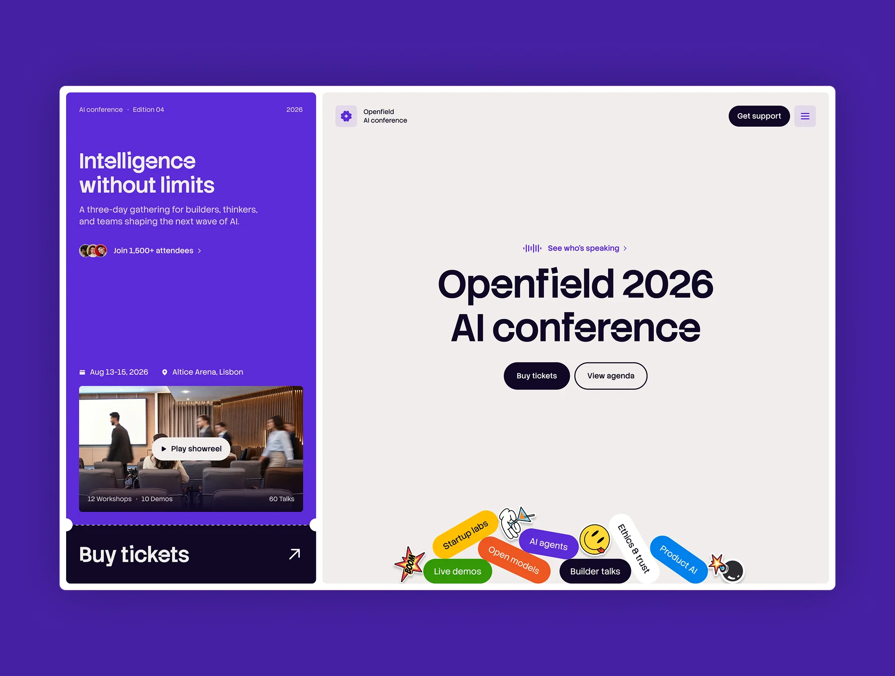 Openfield – Conference Template