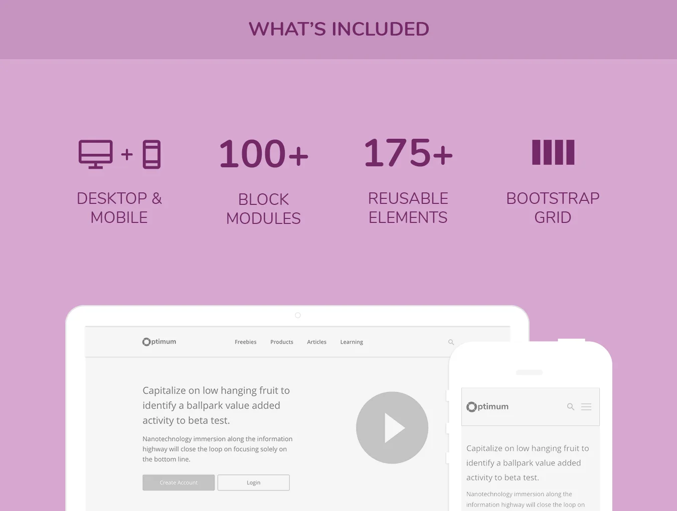 Optimum Wireframe kit 4
