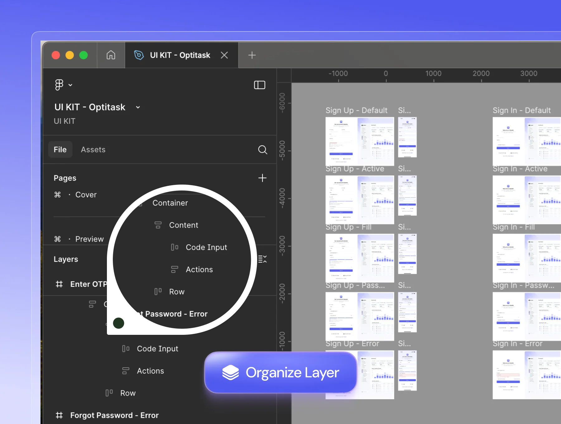 Optitask - SaaS Landing Page UI Kit 5