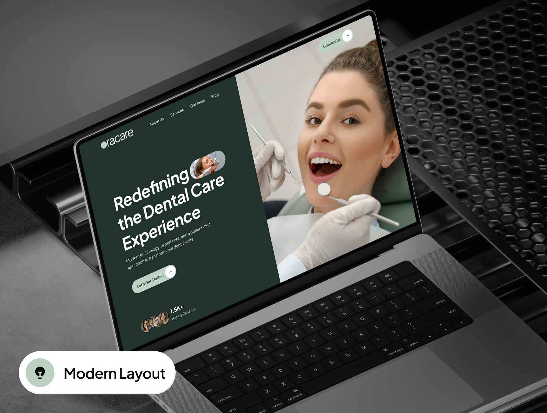 oracare - Dental Clinic Website UI Kit 5