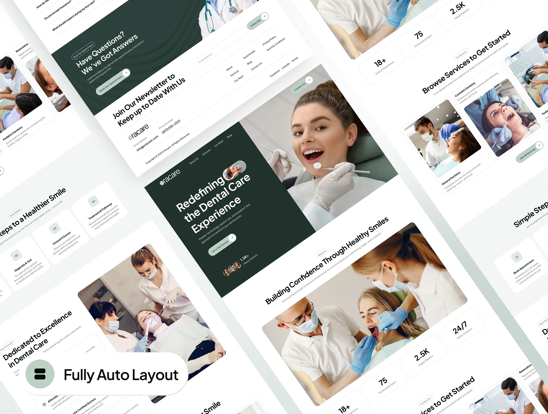 oracare - Dental Clinic Website UI Kit 6