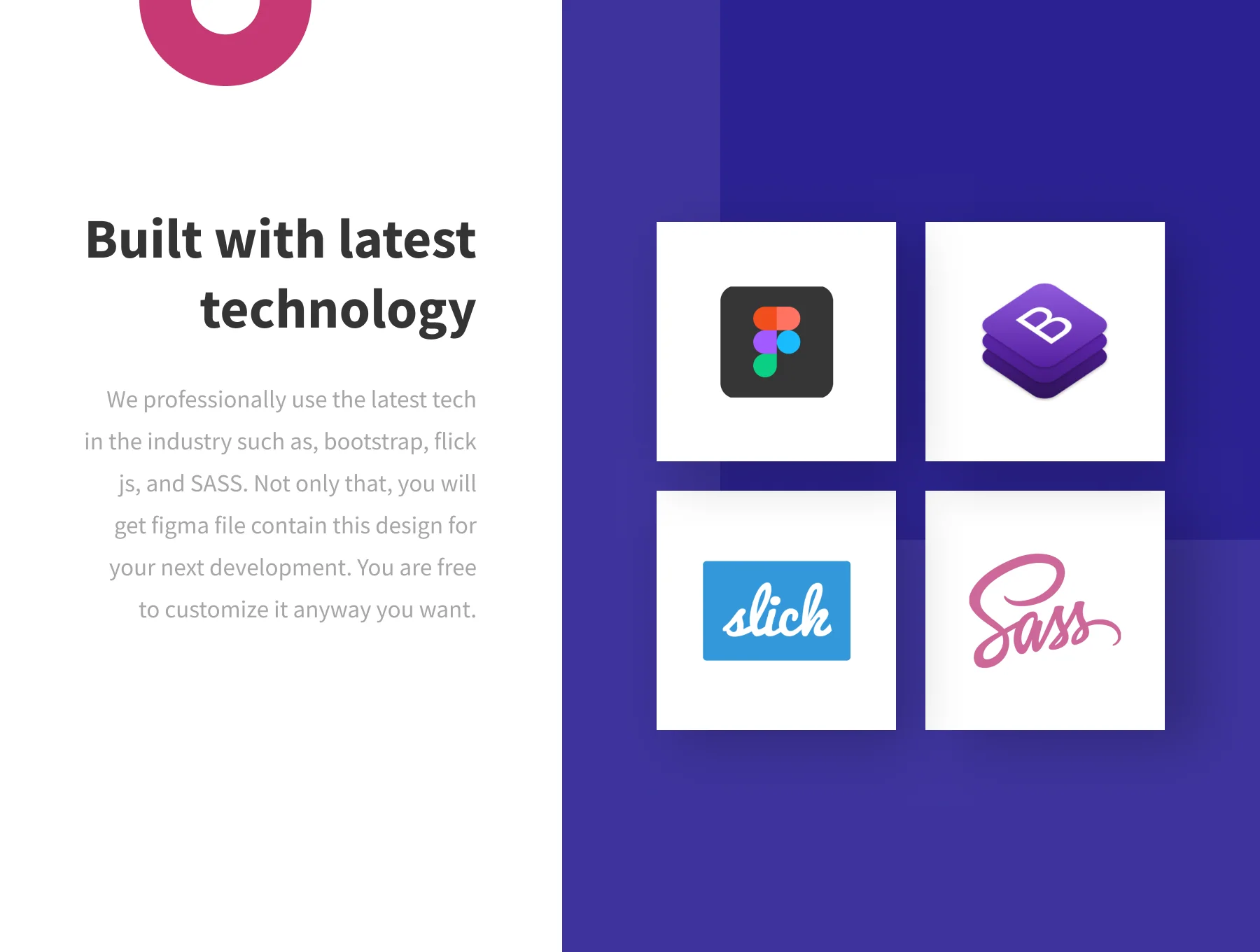 Oracle - Modern Style Website Template 2