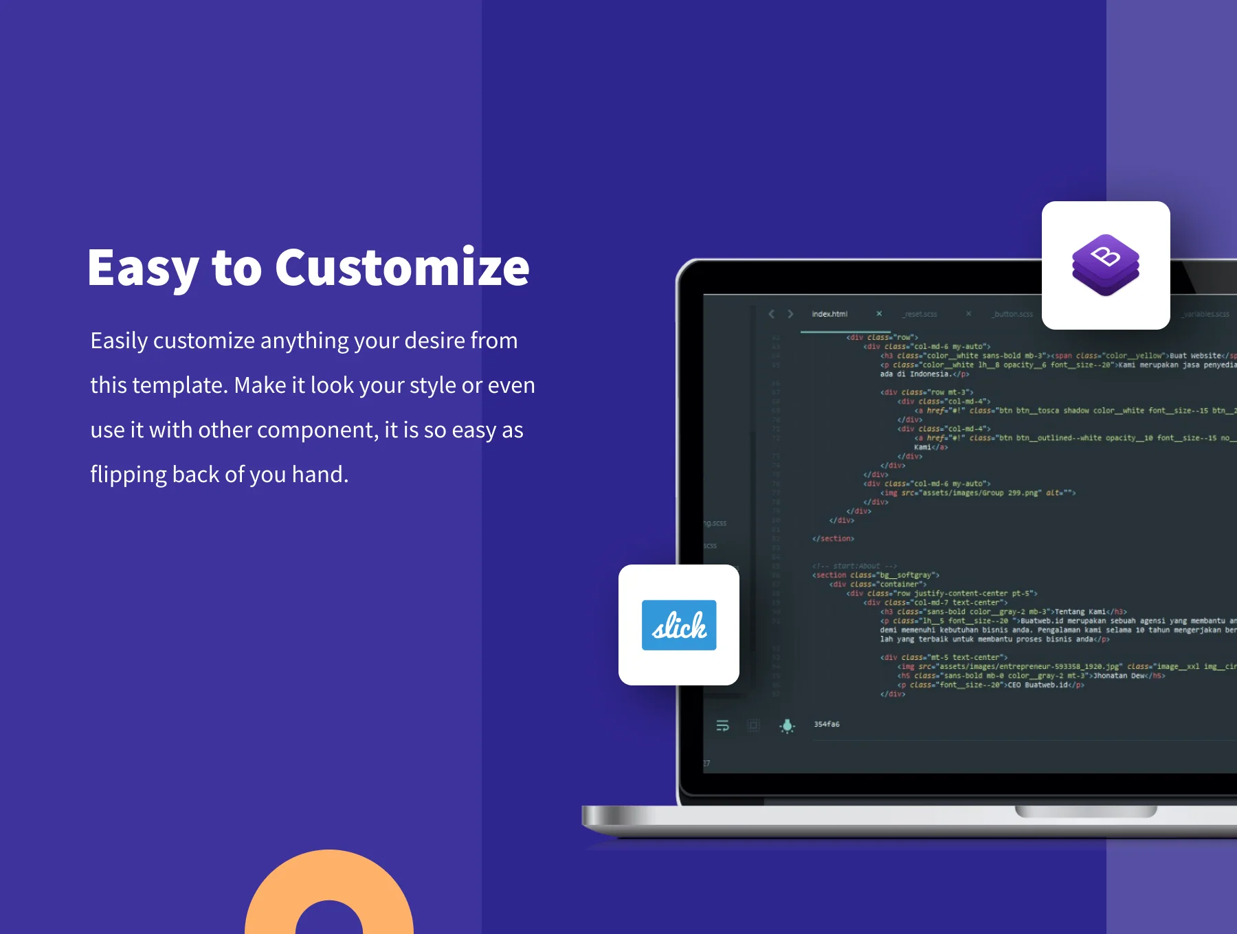 Oracle - Modern Style Website Template 4