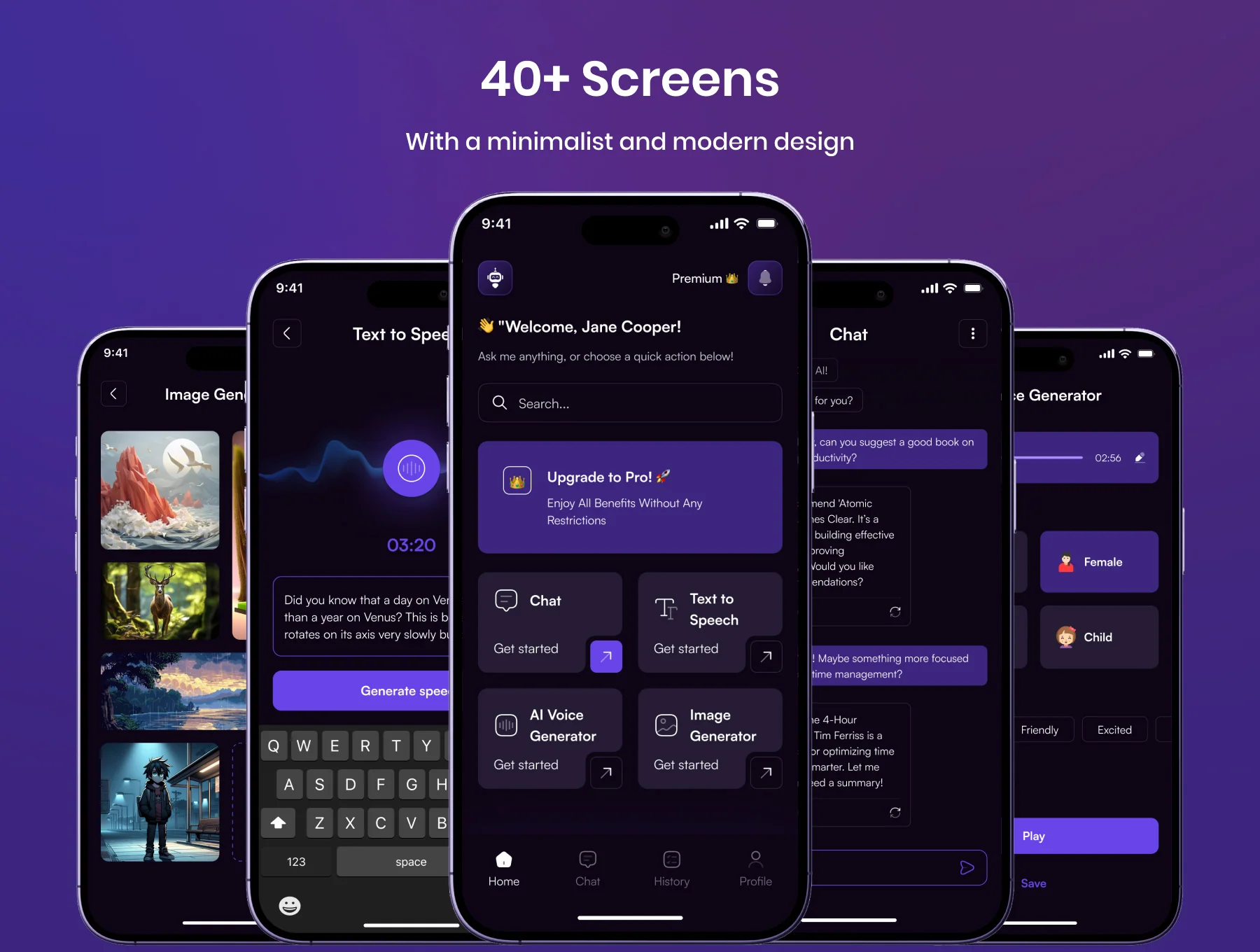 Orbi AI Community Mobile UI App 3