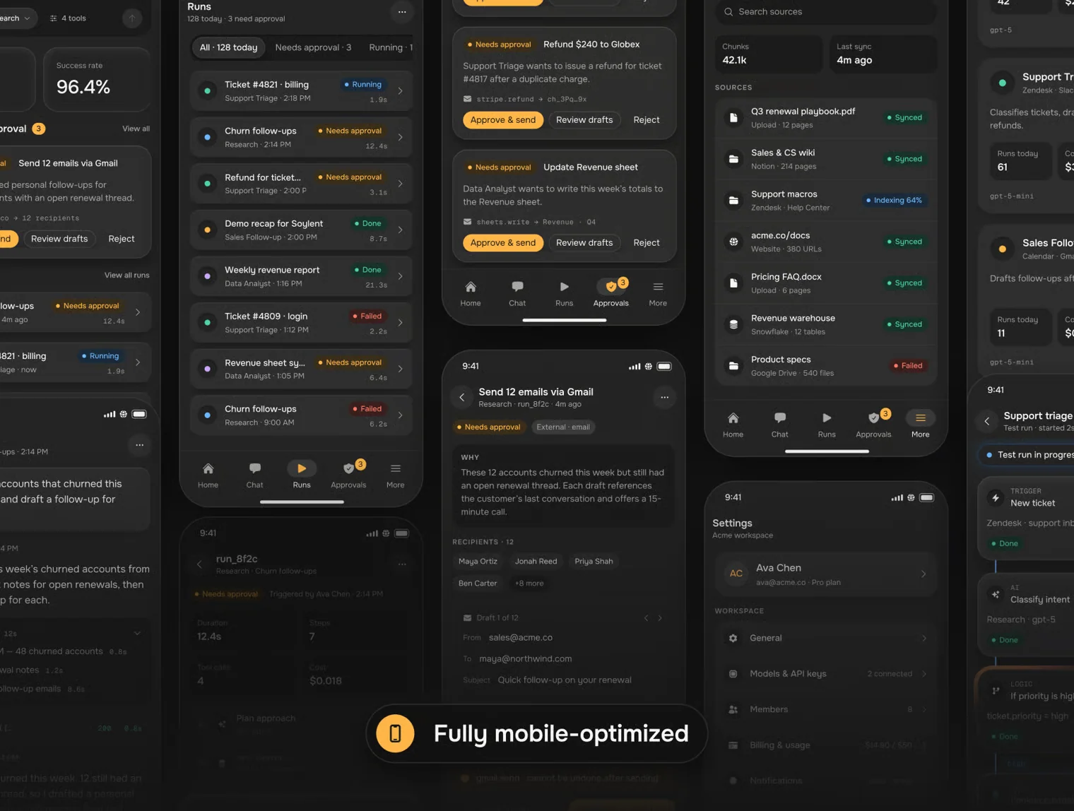 Orbit — AI Agent Workspace UI Kit 4
