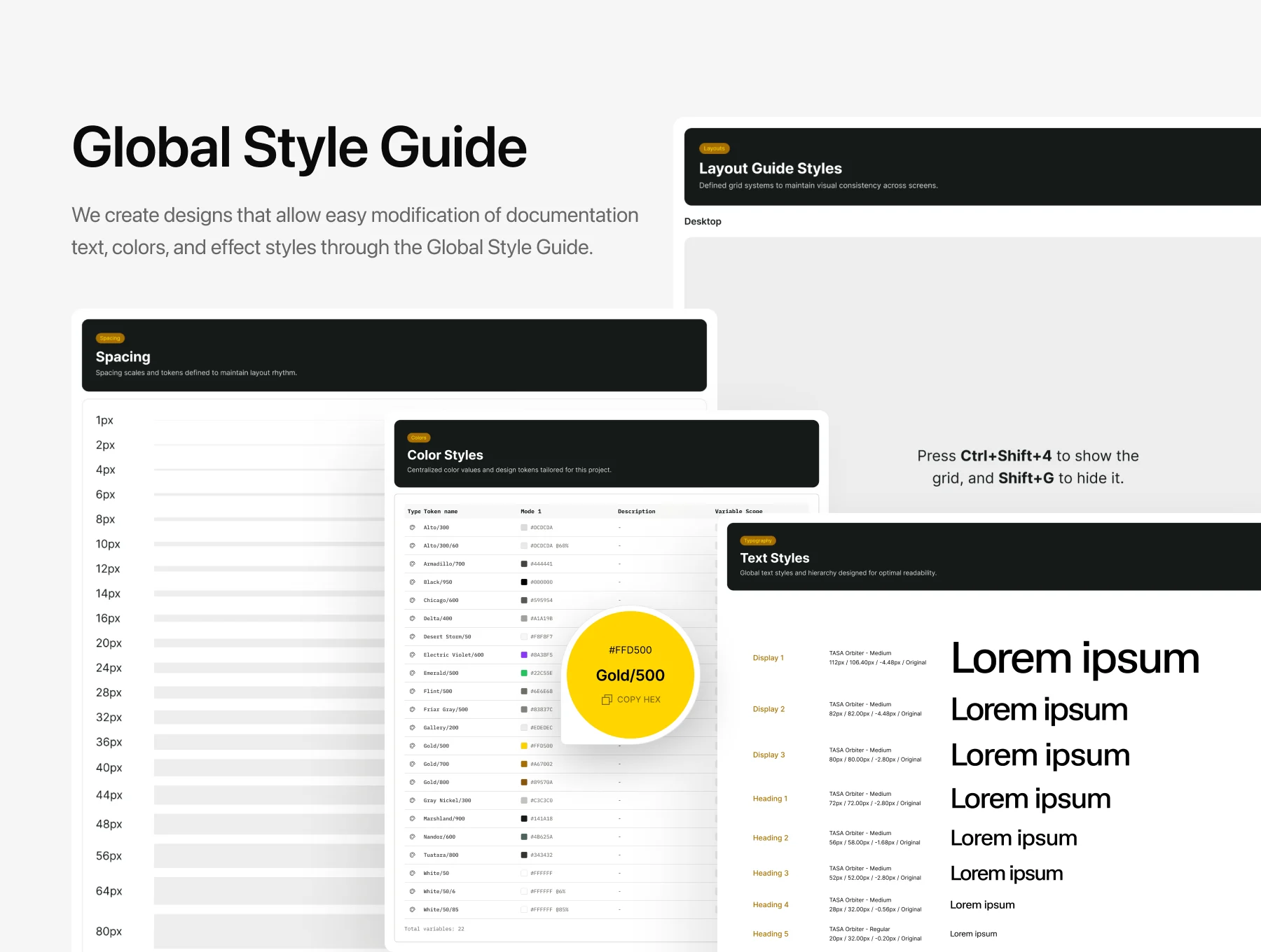 Orbit – Portfolio UI Kit 3