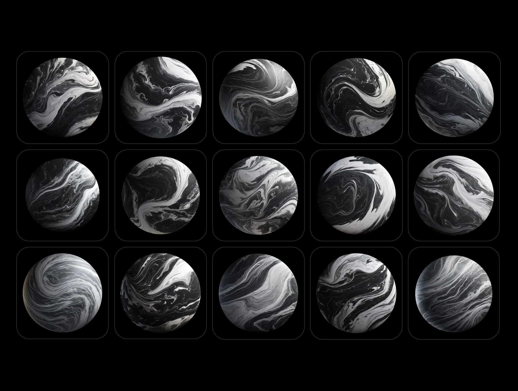 Orbital – Marble Spheres 3