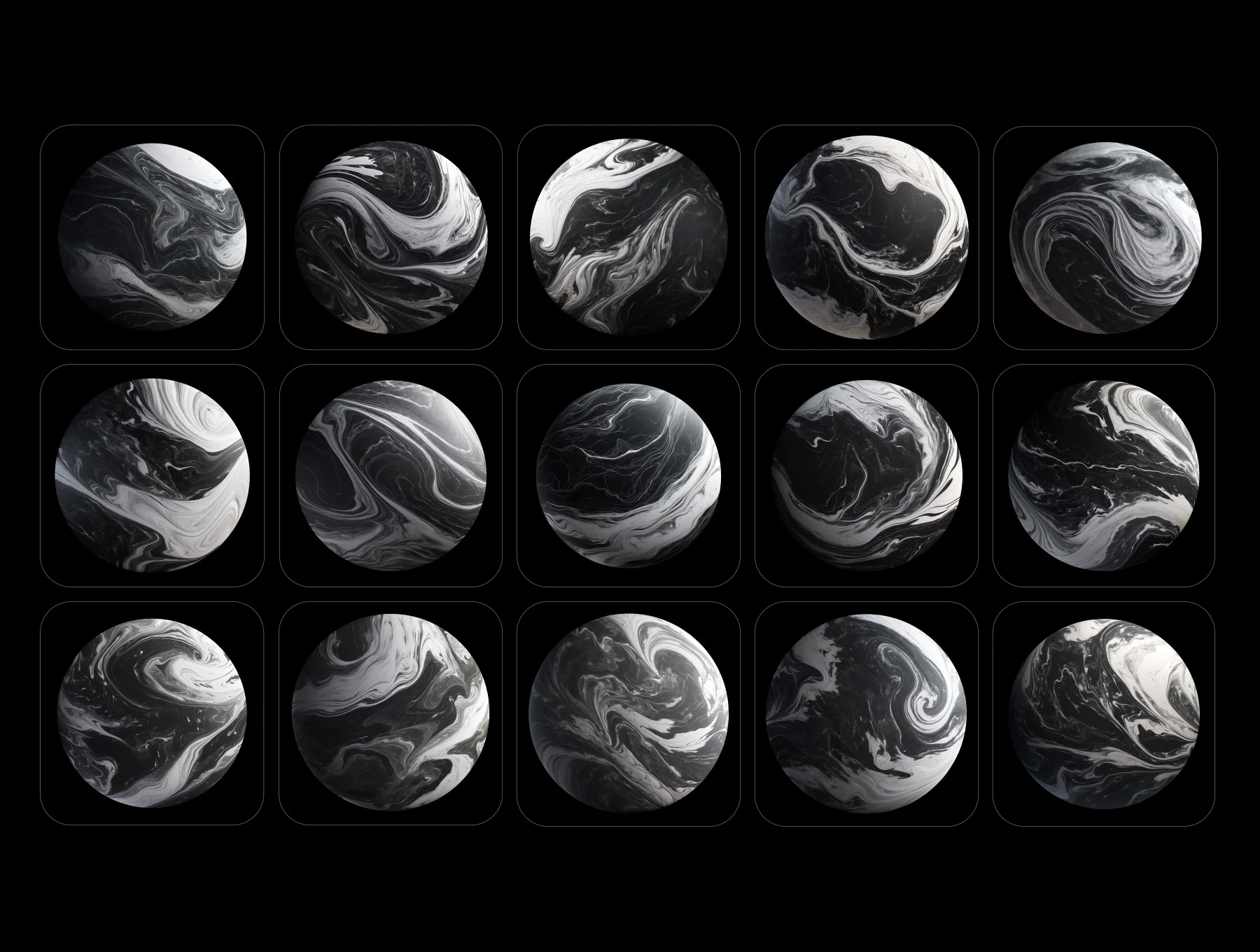 Orbital – Marble Spheres 4