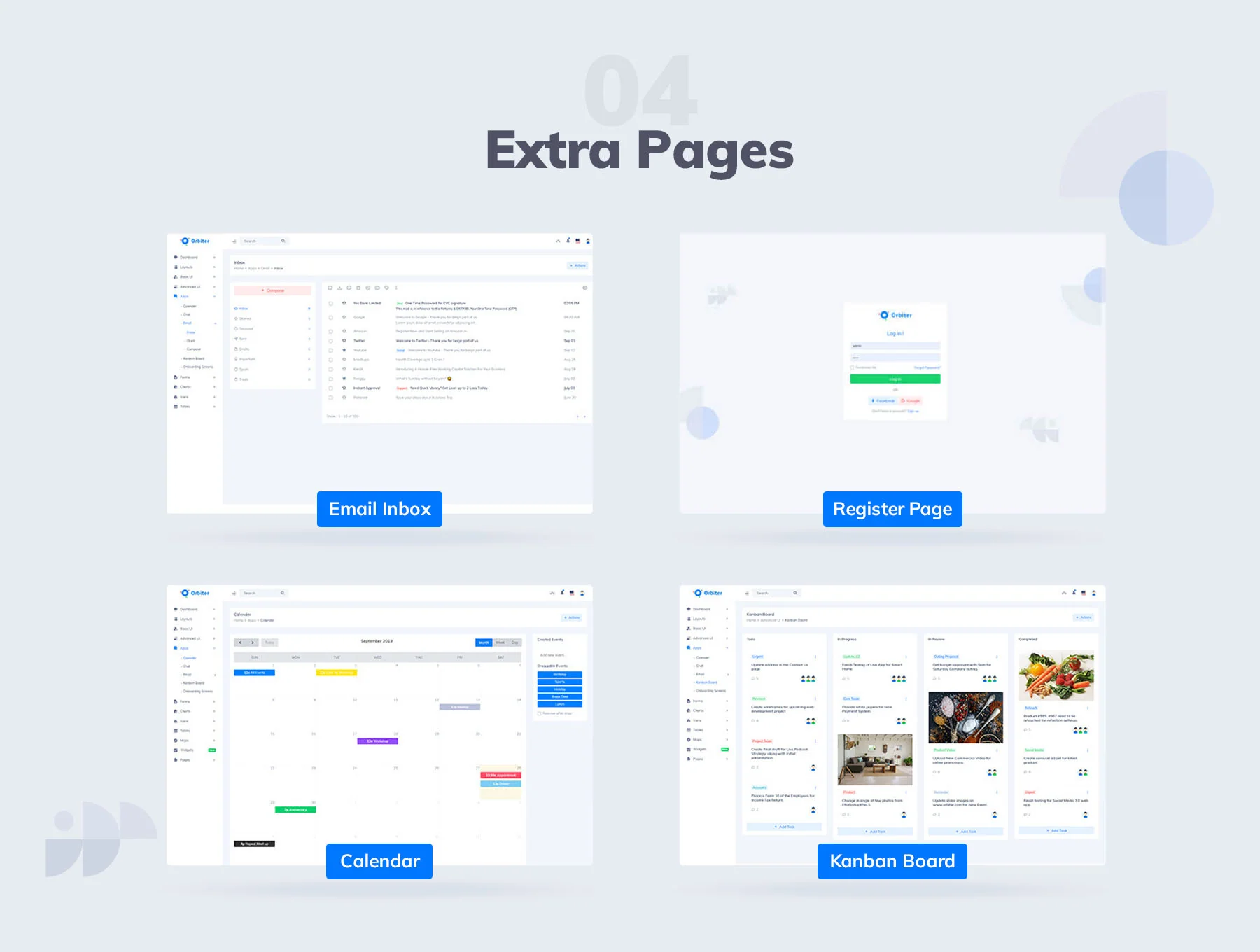 Orbiter Admin Template 6
