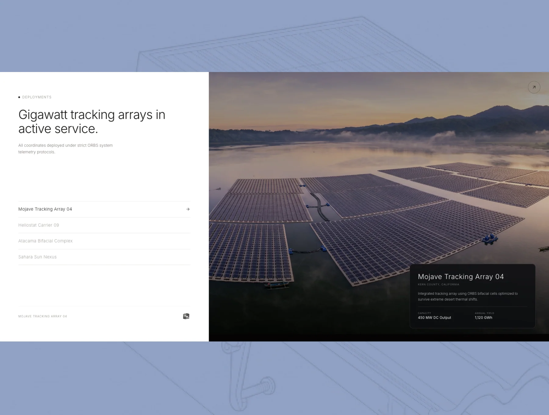 Orbs - Clean Energy & Solar Tech Landing Page UI Kit 3
