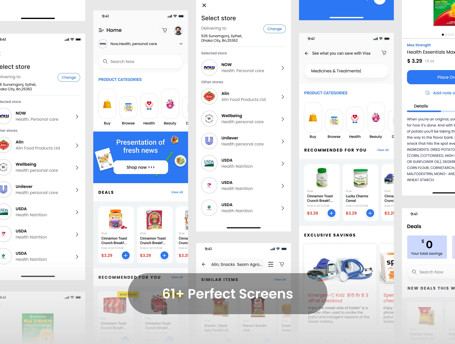 Order Groceries & More Online Shop App 6