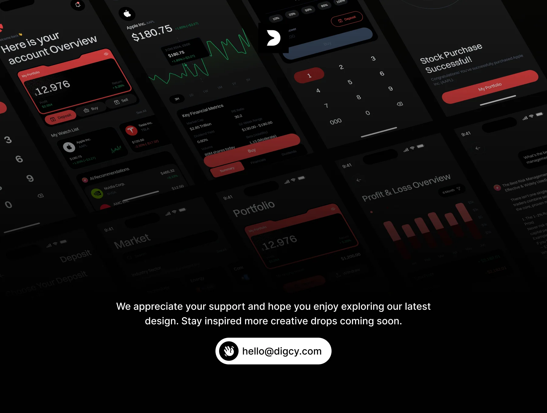Oredix – Trading AI App UI Kit (120+ Screens, Light & Dark) 6