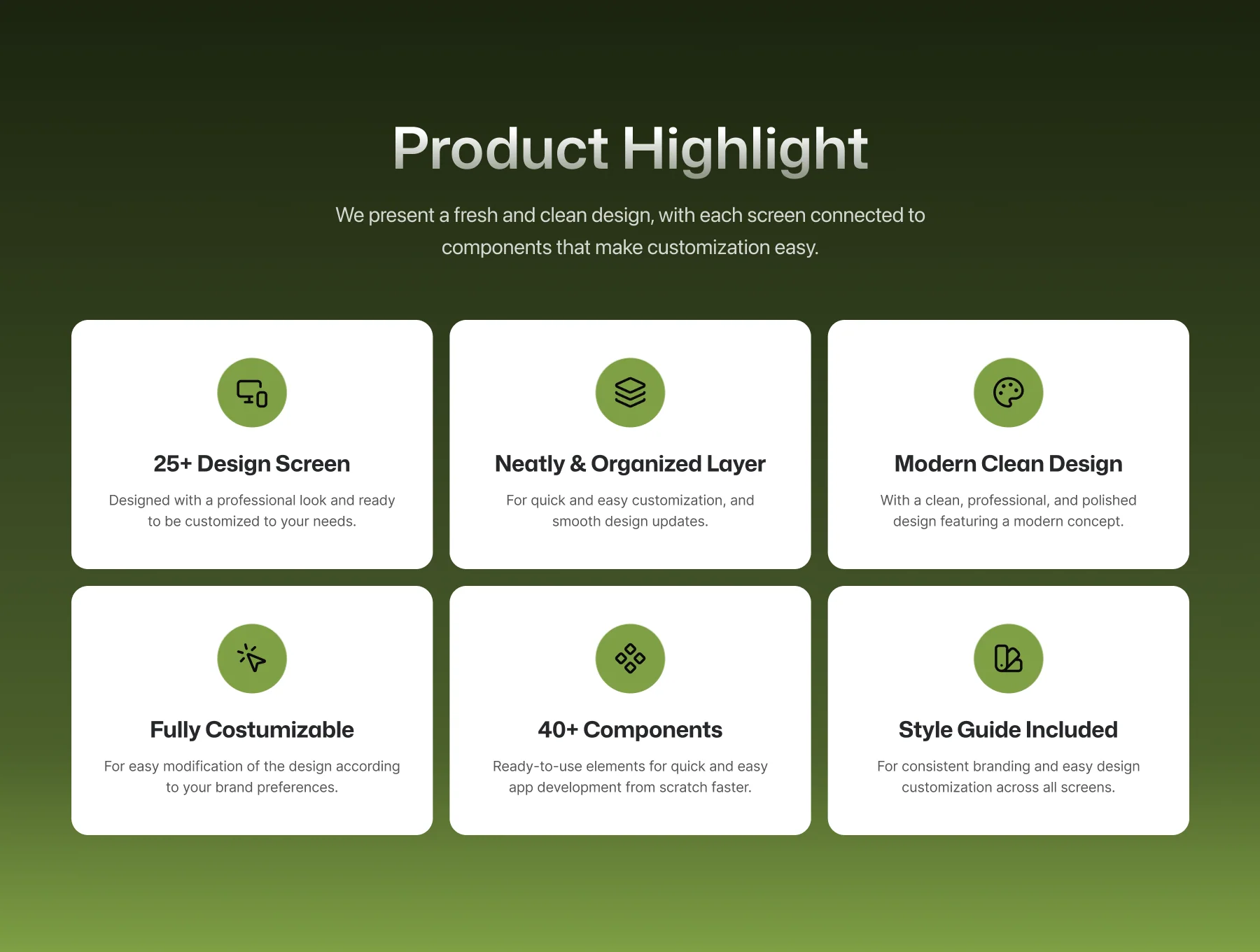 Organic Farm Landing Page UI Kit – Verdant 2