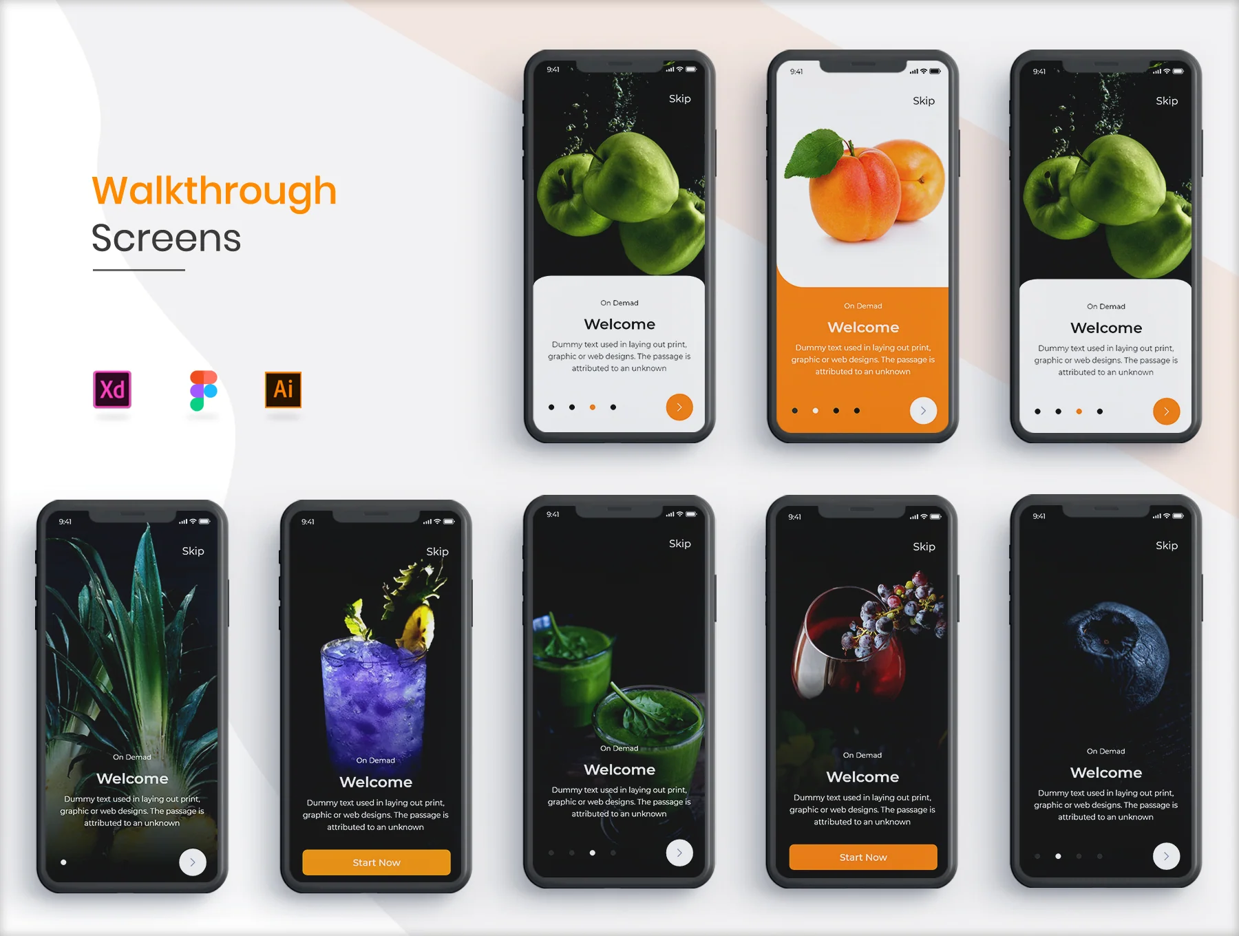 Organic Food Order App Design 5